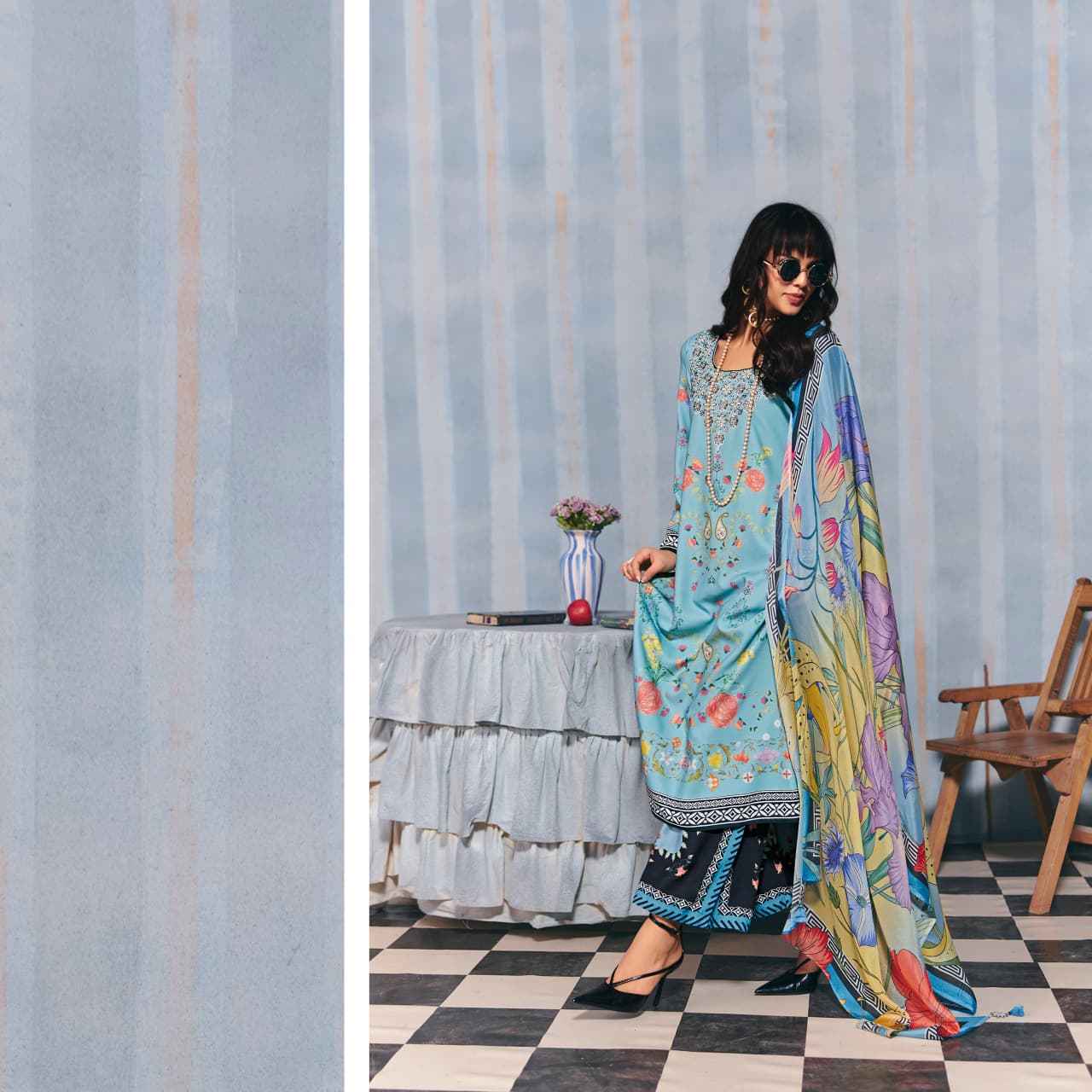 Kimora Sohni Helina Lawn Cotton Dress Material Wholesale Price ( 4  Pcs Catalogue )