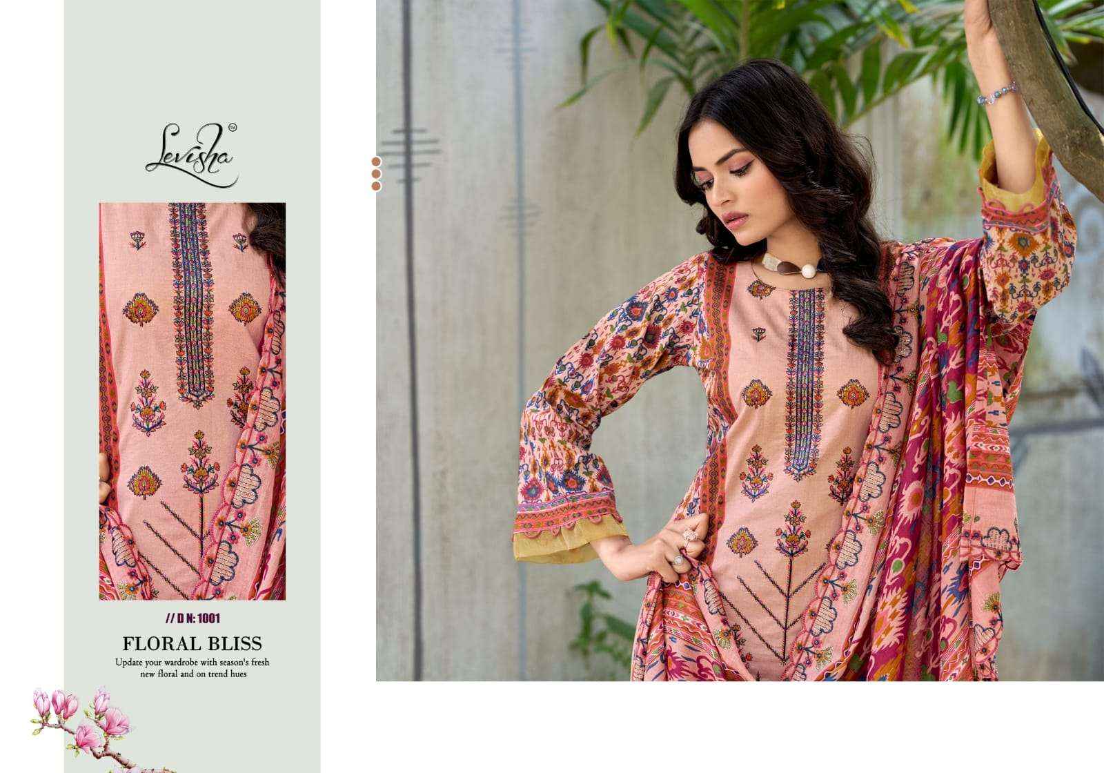 Levisha Bin Saeed Nx Vol 4 Exclusive Designs Cotton Dress Collection ( 6 Pcs Catalog )
