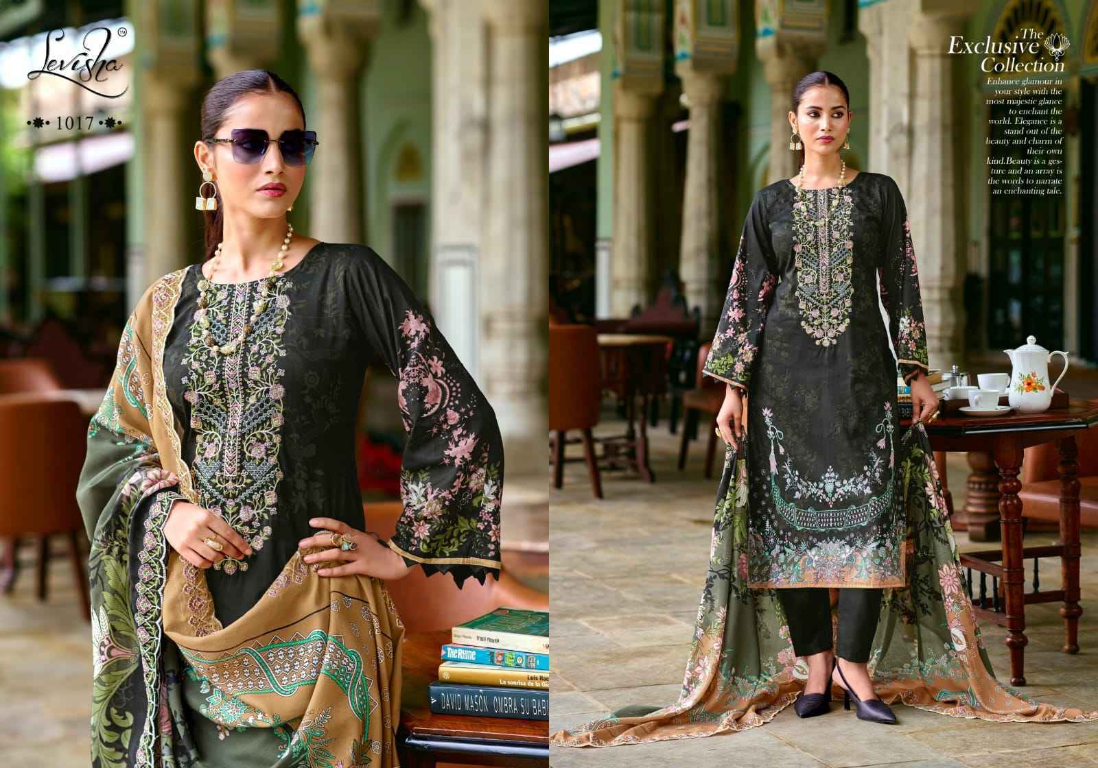 Levisha Mariyam Vol 1 Lawn Cotton Dress Material Collection ( 8 Pcs Catalog )