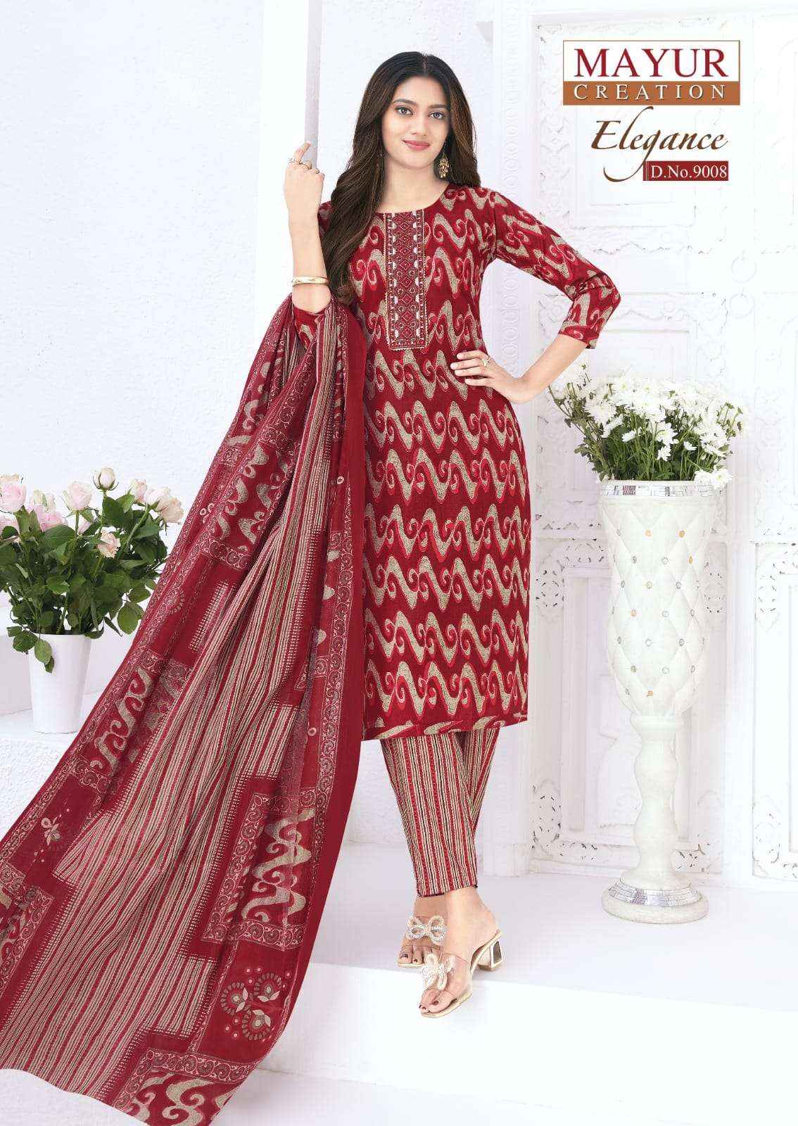 Mayur Creation Elegance Vol 9 Readymade Cotton Dress Collection ( 10 Pcs Catalog )