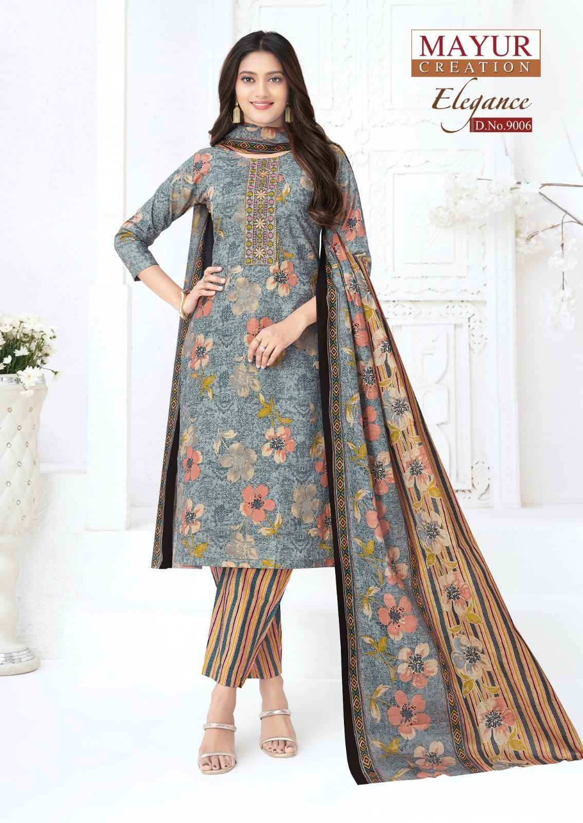 Mayur Creation Elegance Vol 9 Readymade Cotton Dress Collection ( 10 Pcs Catalog )