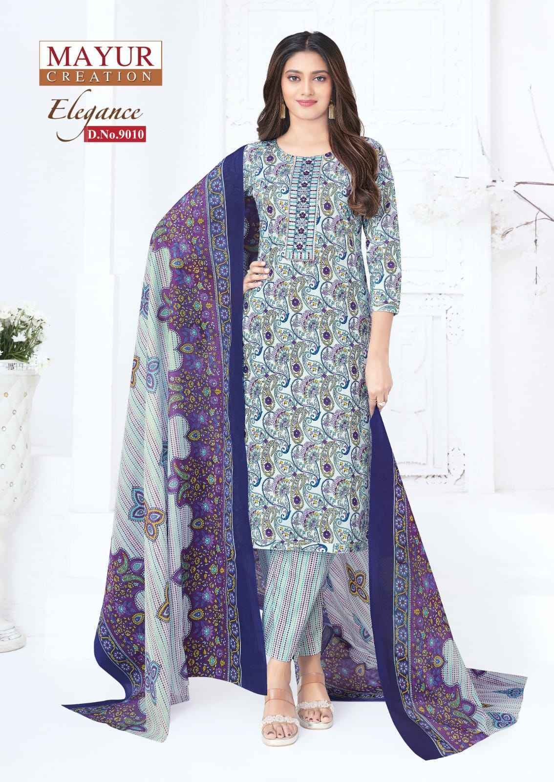 Mayur Creation Elegance Vol 9 Readymade Cotton Dress Collection ( 10 Pcs Catalog )