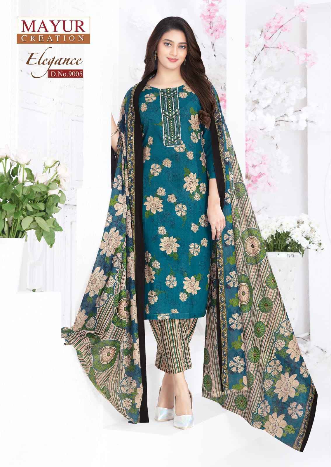 Mayur Creation Elegance Vol 9 Readymade Cotton Dress Collection ( 10 Pcs Catalog )