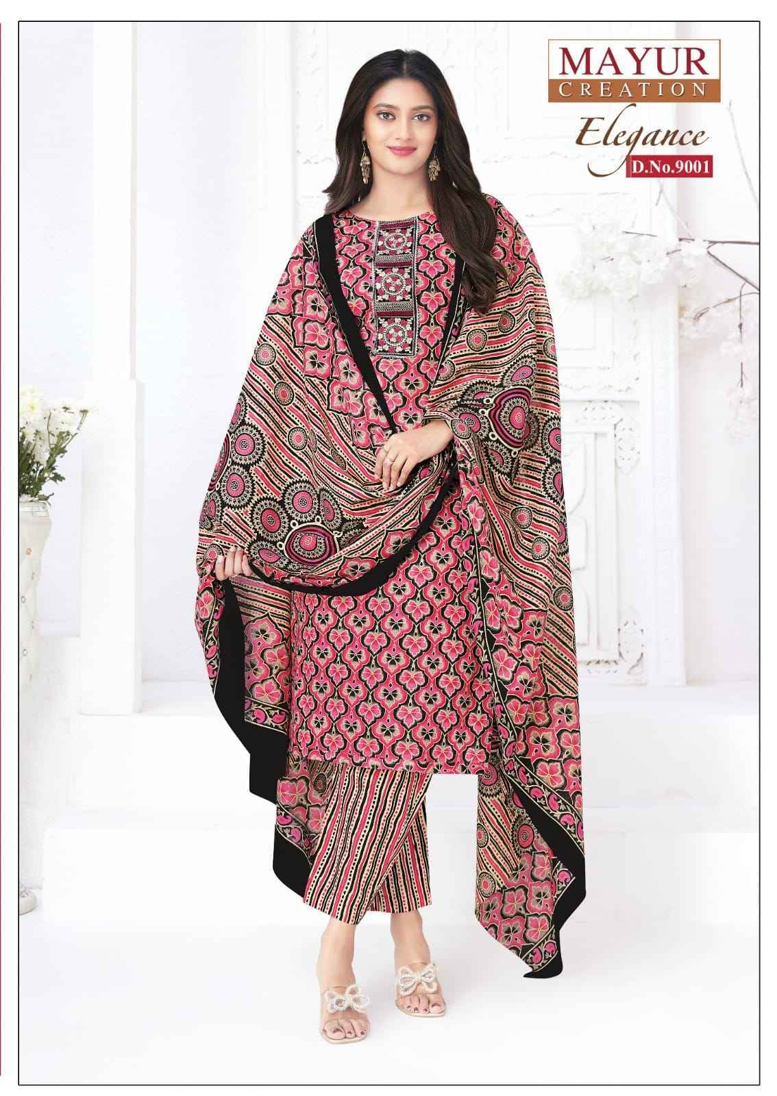 Mayur Creation Elegance Vol 9 Readymade Cotton Dress Collection ( 10 Pcs Catalog )