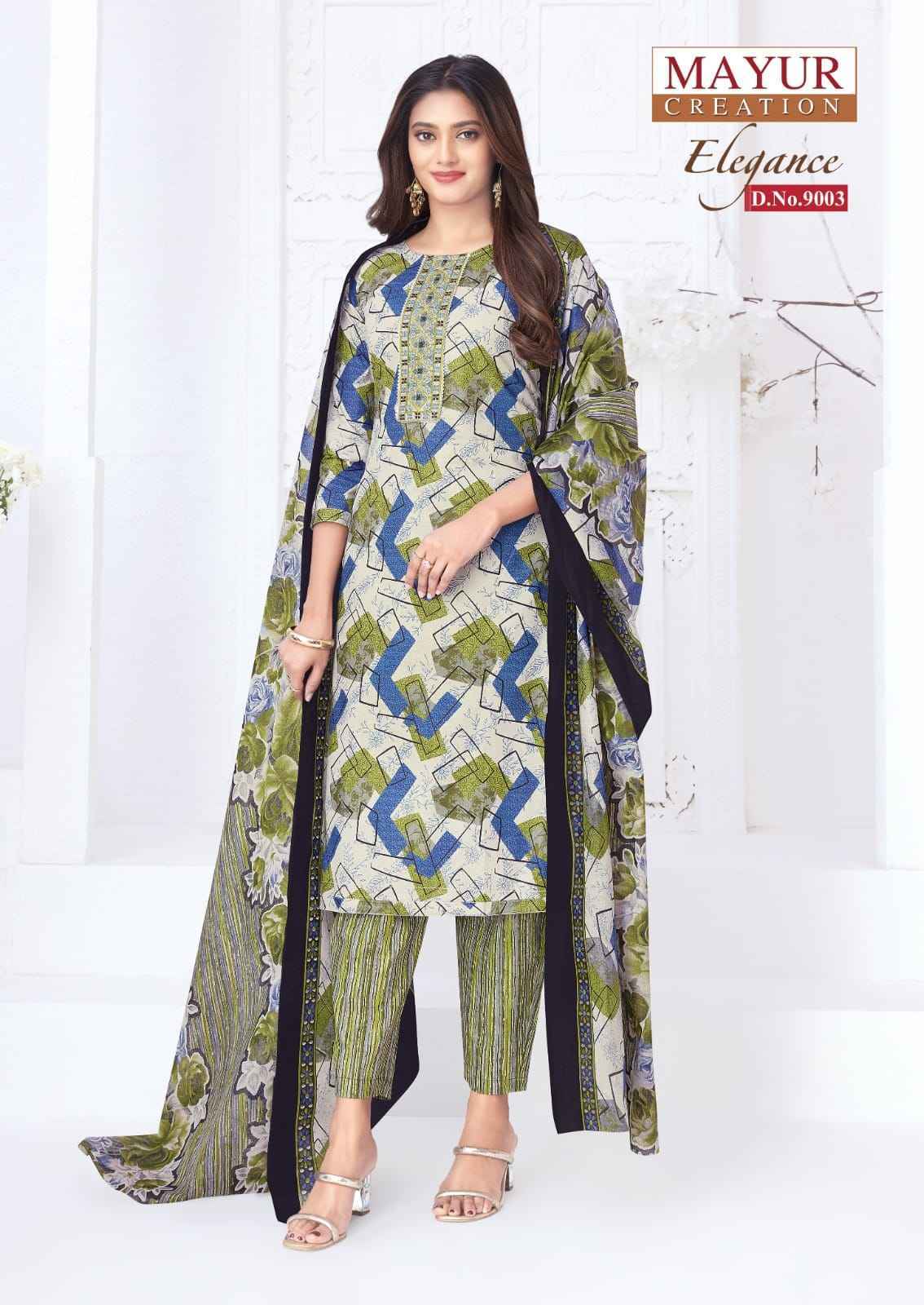 Mayur Creation Elegance Vol 9 Readymade Cotton Dress Collection ( 10 Pcs Catalog )