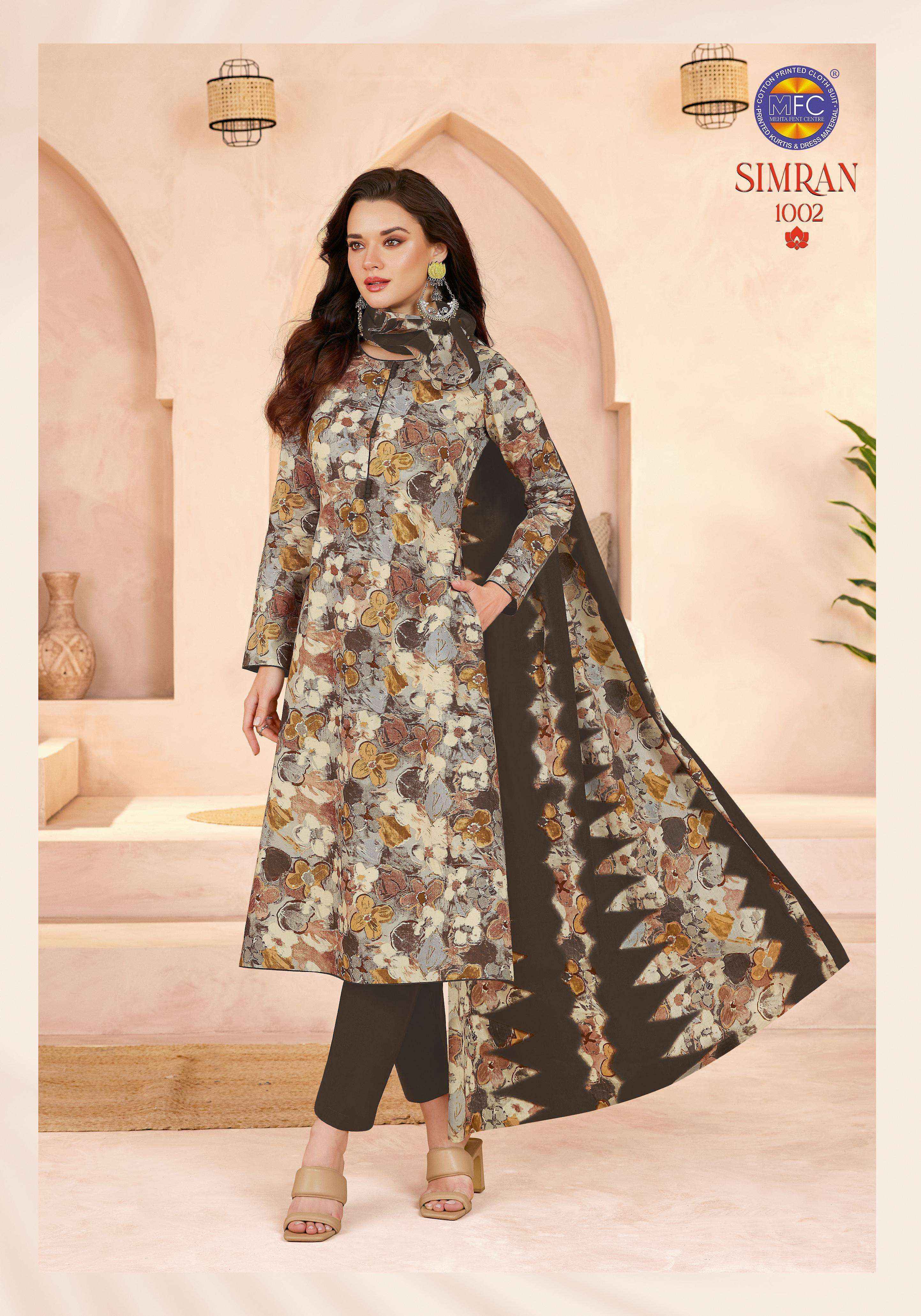 MFC Simran Vol 1 Cotton Dress MaterialWholesale Collection ( 12 Pcs Catalog )