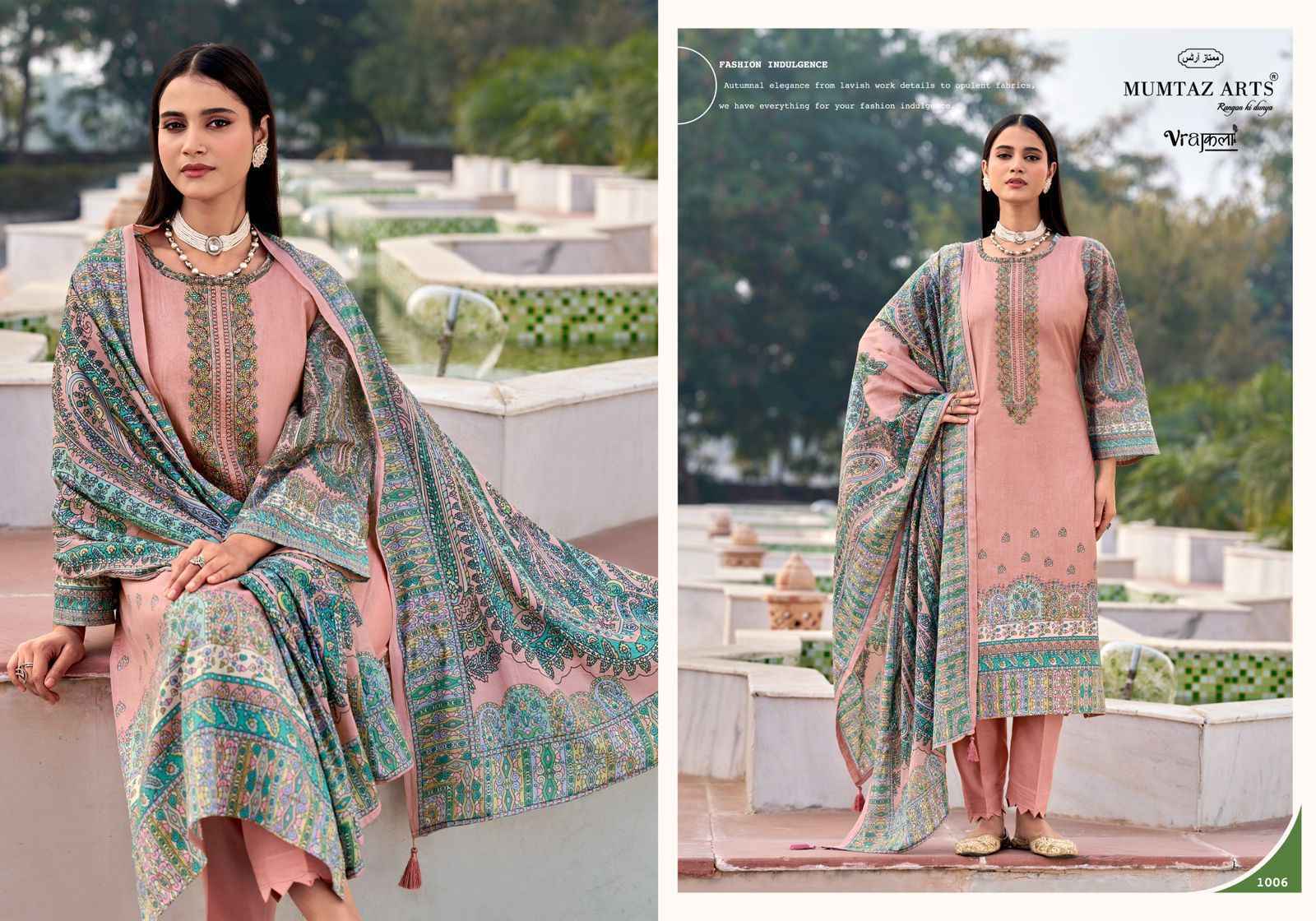Mumtaz Arts Dahlia Viscose Jam Dress Material Collection ( 6 Pcs Catalog )