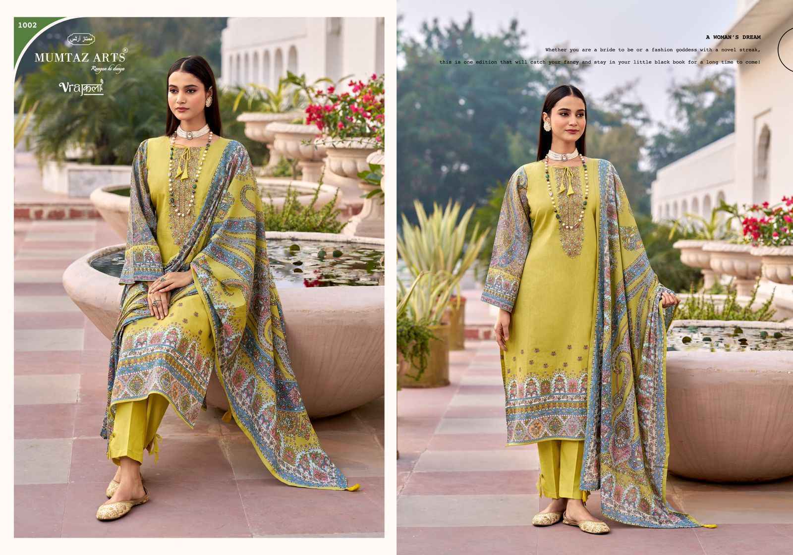 Mumtaz Arts Dahlia Viscose Jam Dress Material Collection ( 6 Pcs Catalog )