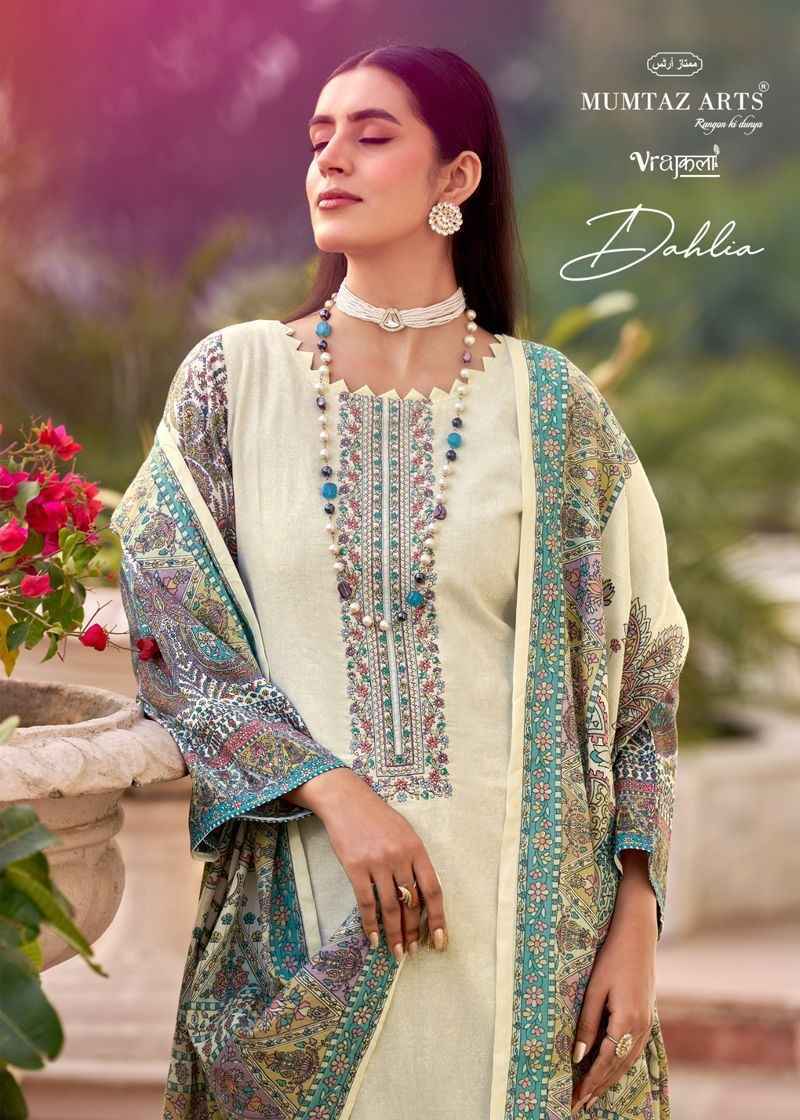 Mumtaz Arts Dahlia Viscose Jam Dress Material Collection ( 6 Pcs Catalog )