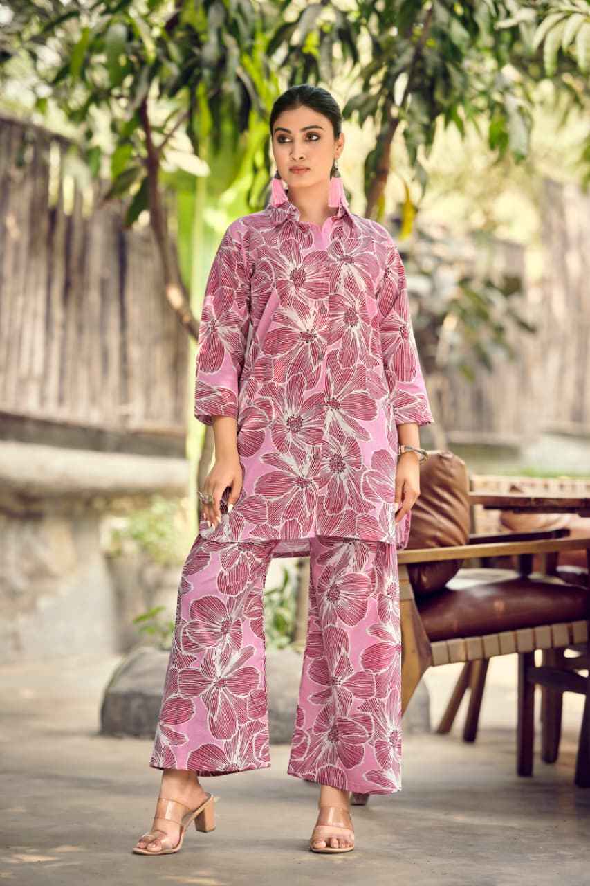 Ossm Cotton Beats Vol 4 Cotton Co ord Set Collection ( 6 Pcs Catalog )