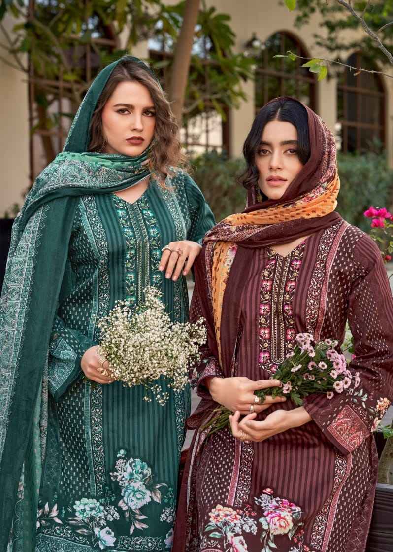 Pakiza Prints Farmaish Vol 13 Jam Satin Dress Material Wholesale Price ( 4 pcs Catalogue )