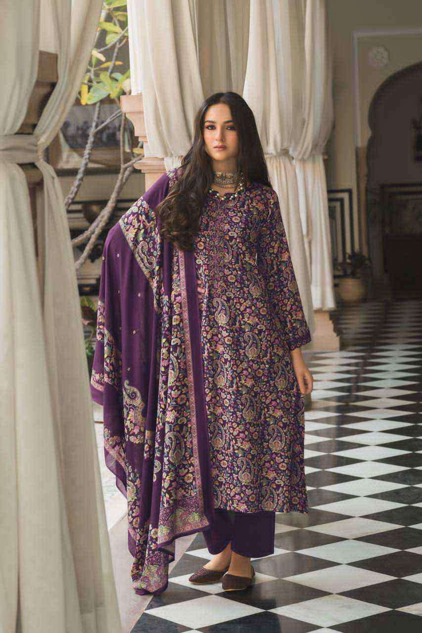 Prm Trendz Elnaz Pure Jam Silk Ladies Suit Wholesale Collection ( 6 Pcs Catalog )