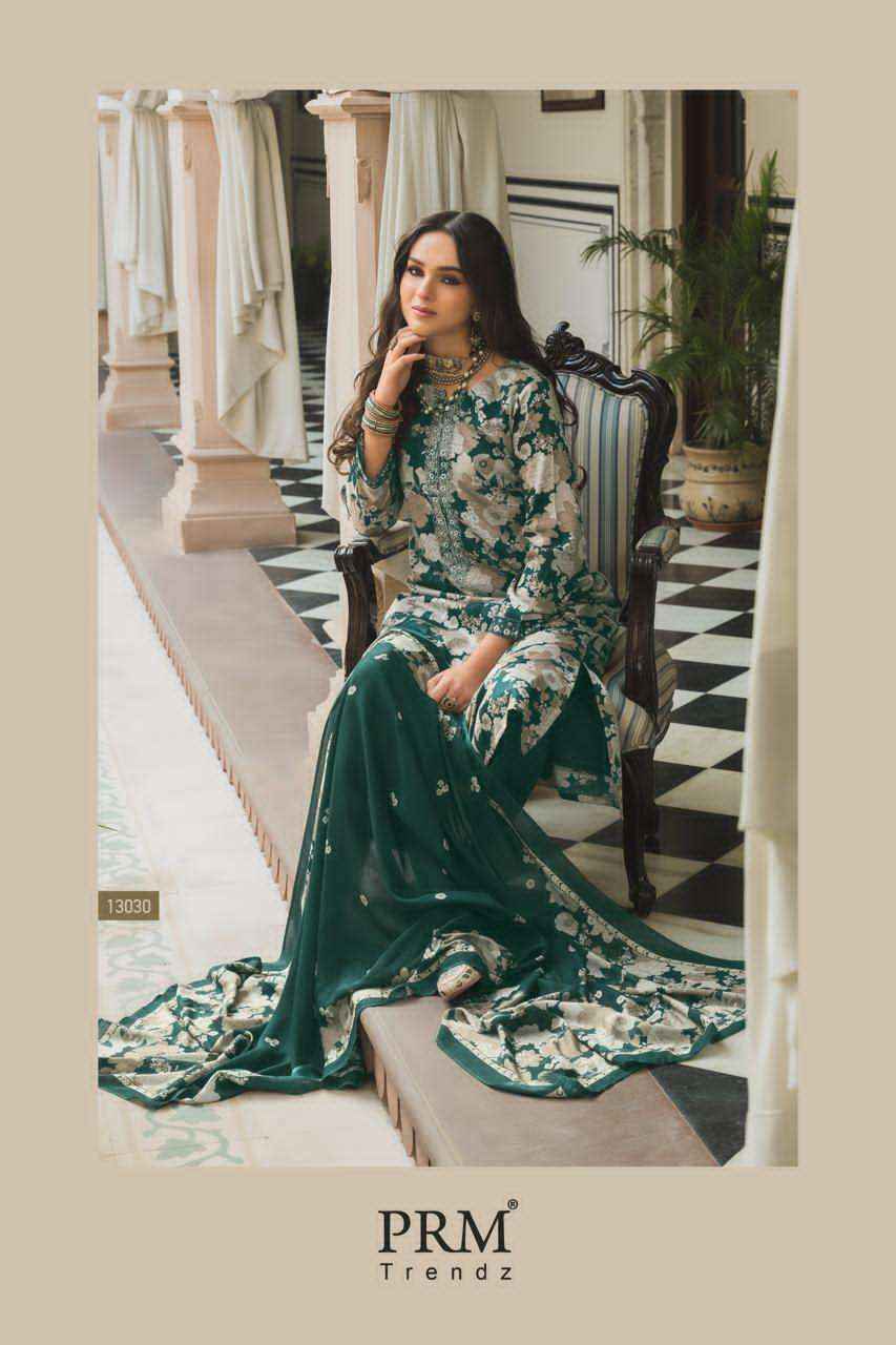 Prm Trendz Elnaz Pure Jam Silk Ladies Suit Wholesale Collection ( 6 Pcs Catalog )