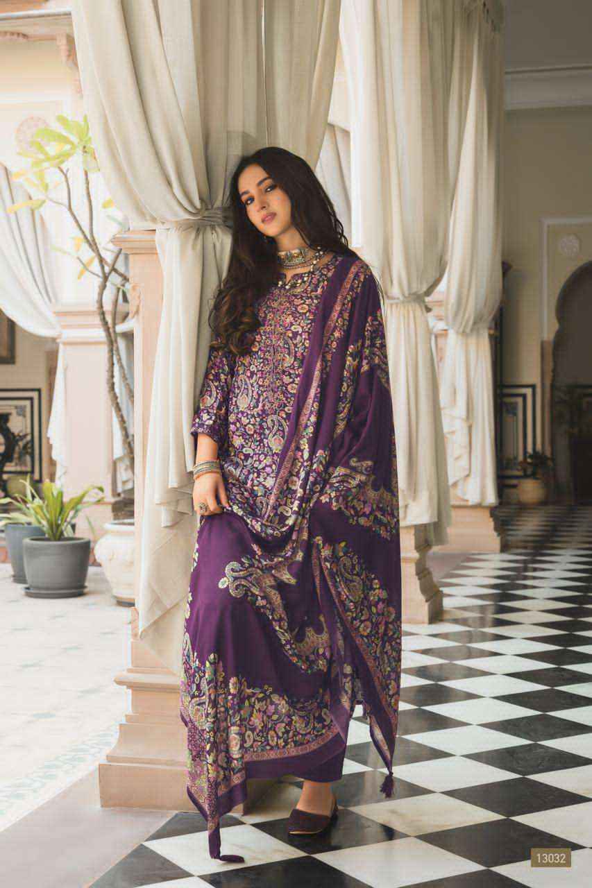 Prm Trendz Elnaz Pure Jam Silk Ladies Suit Wholesale Collection ( 6 Pcs Catalog )