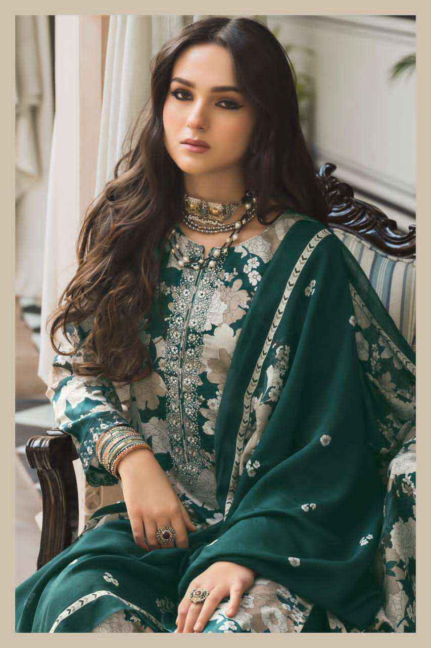 Prm Trendz Elnaz Pure Jam Silk Ladies Suit Wholesale Collection ( 6 Pcs Catalog )