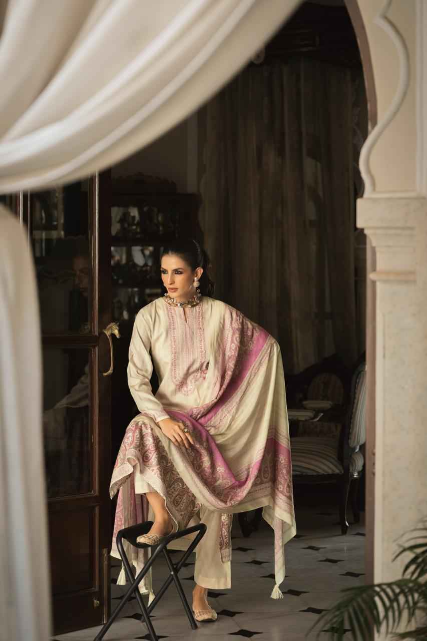 PRM Trendz Leora Jam Silk Dress Material Wholesale Price ( 6 Pcs Catalog )