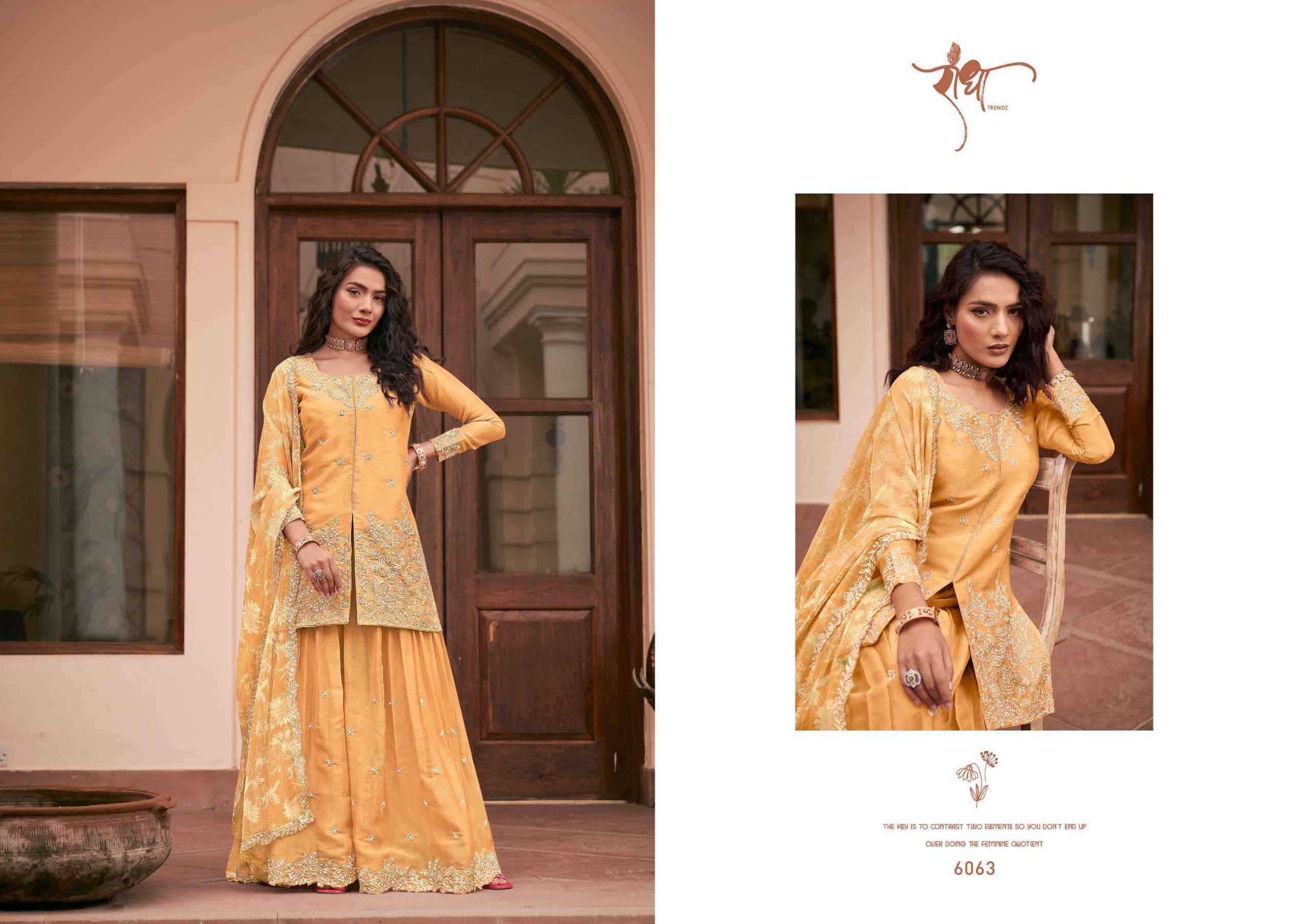 Radha Trendz Sonam Readymade Silk Dress Collection ( 4 Pcs Catalog )