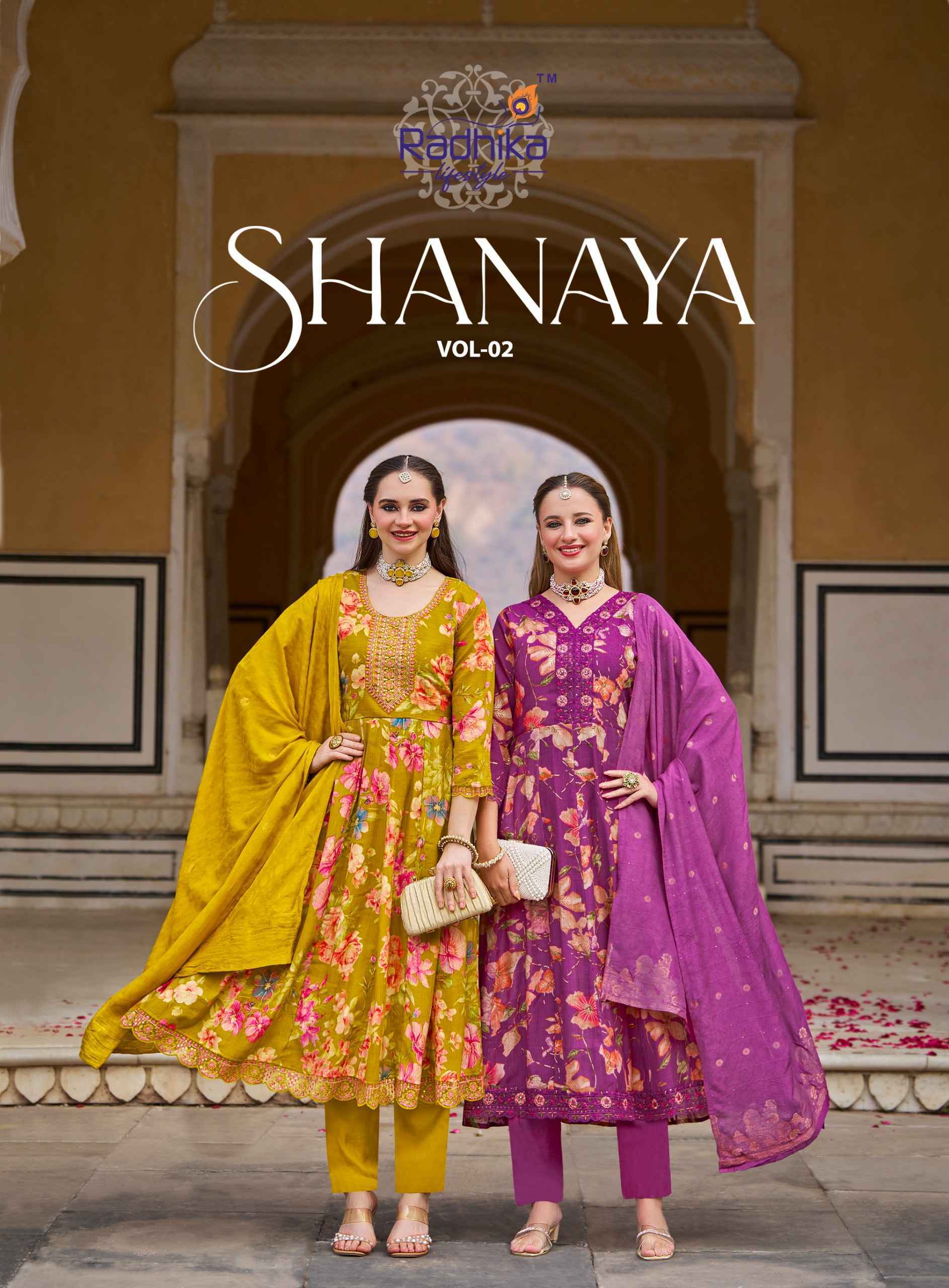 Radhika Lifestyle Shanaya Vol 2 Milano Kurti Combo Collection ( 6 Pcs Catalog )
