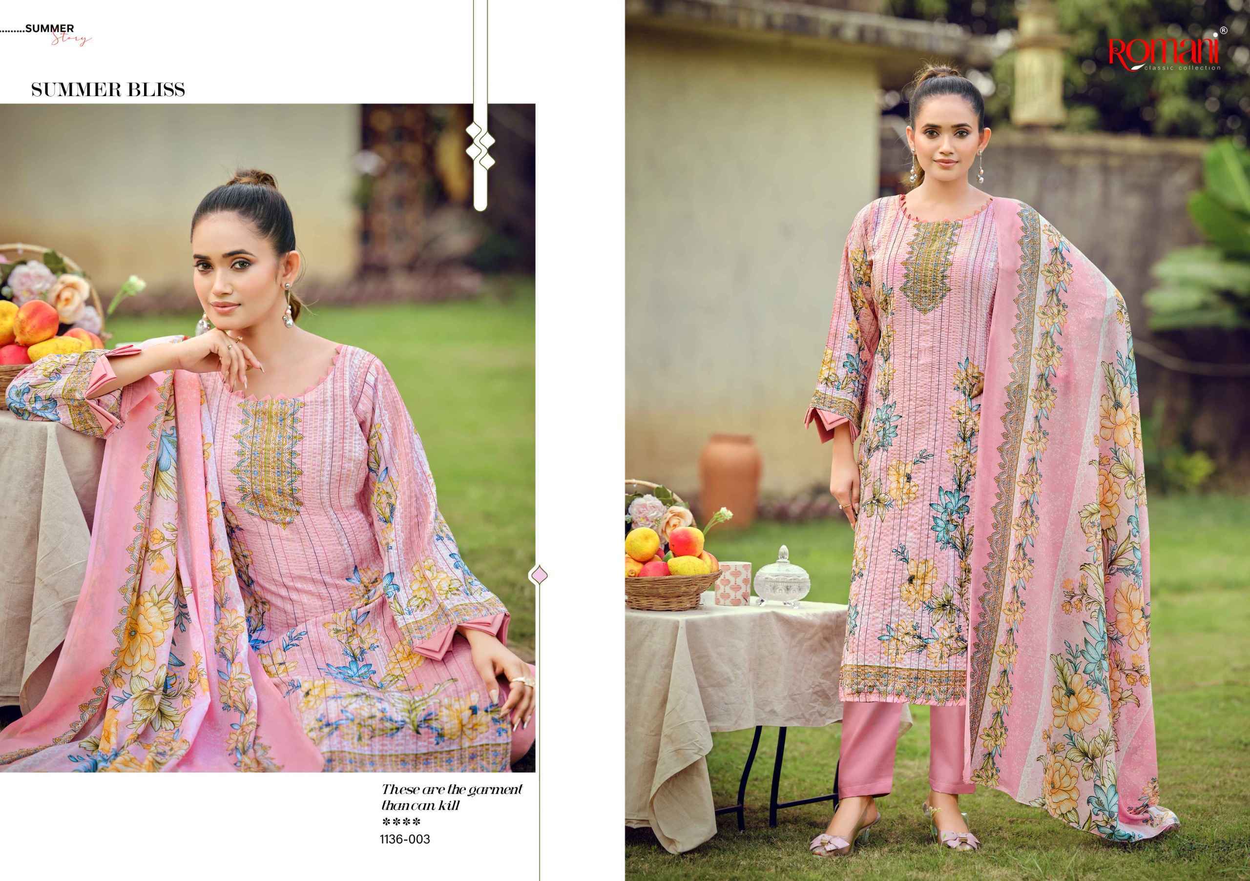 Romani Richa Cotton Dress Material Wholesale Collection ( 8 Pcs Catalog )
