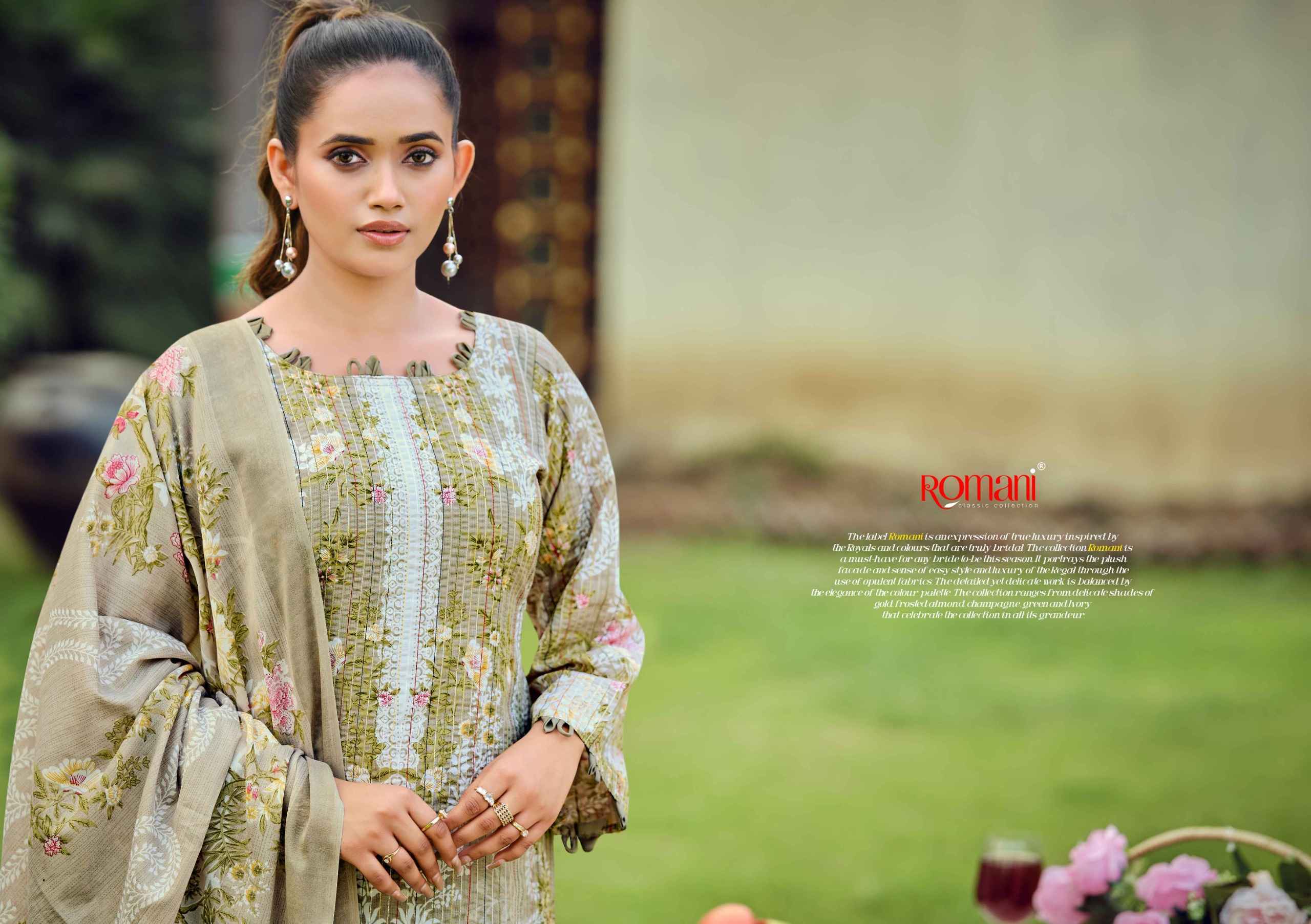 Romani Richa Cotton Dress Material Wholesale Collection ( 8 Pcs Catalog )