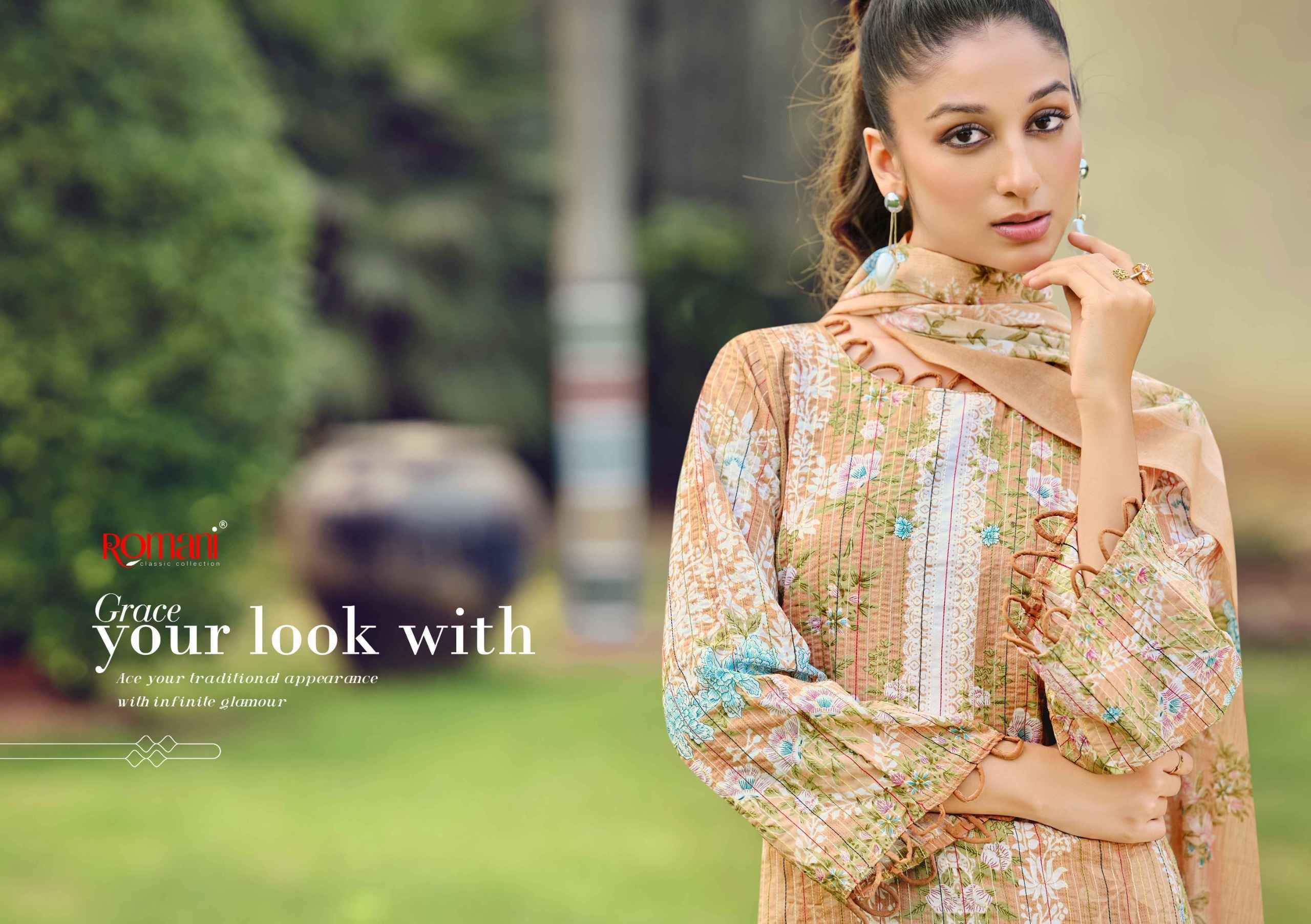 Romani Richa Cotton Dress Material Wholesale Collection ( 8 Pcs Catalog )