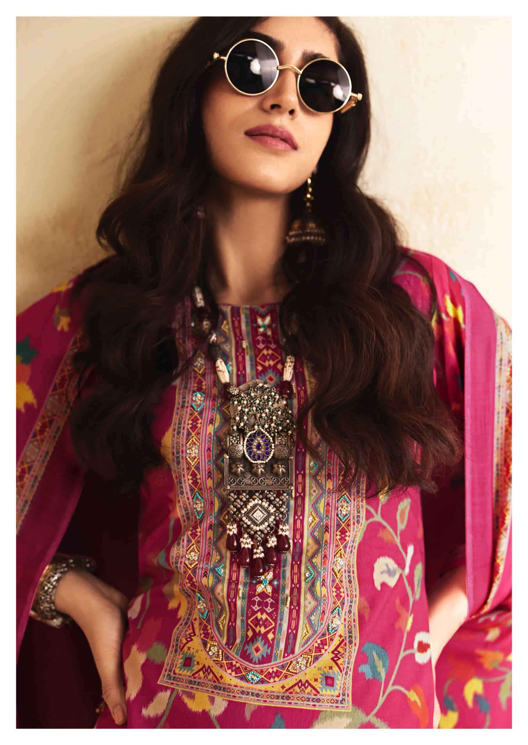 Sadhana Fashion Itrh Fancy Cotton Dress Material Wholesale Collection ( 6 Pcs Catalog )