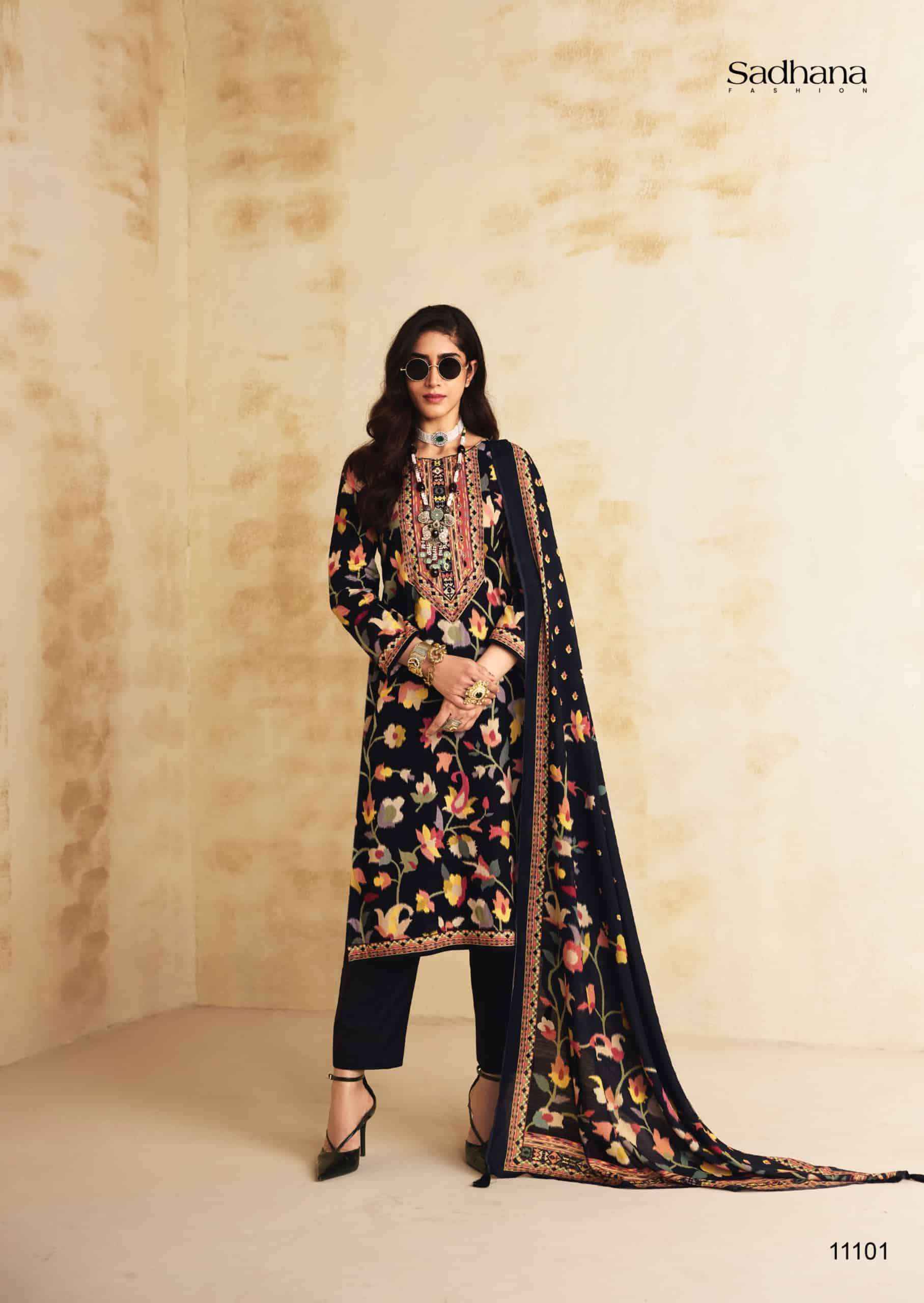 Sadhana Fashion Itrh Fancy Cotton Dress Material Wholesale Collection ( 6 Pcs Catalog )