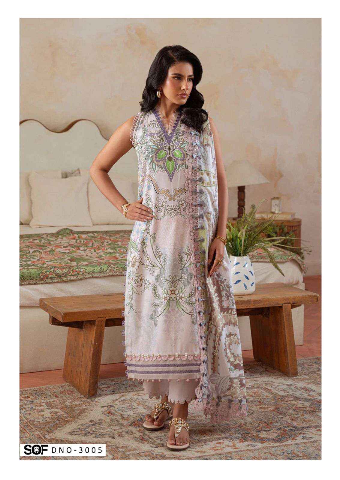 Shree Om Fab Asim Jofa Vol 3 Printed Cotton Dress Material Wholesale Collection ( 6 Pcs Catalog )