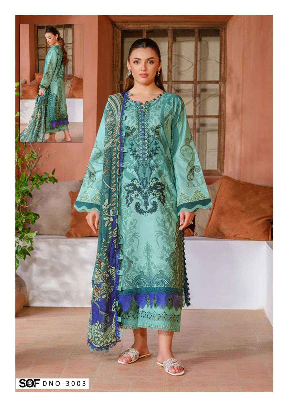 Shree Om Fab Asim Jofa Vol 3 Printed Cotton Dress Material Wholesale Collection ( 6 Pcs Catalog )