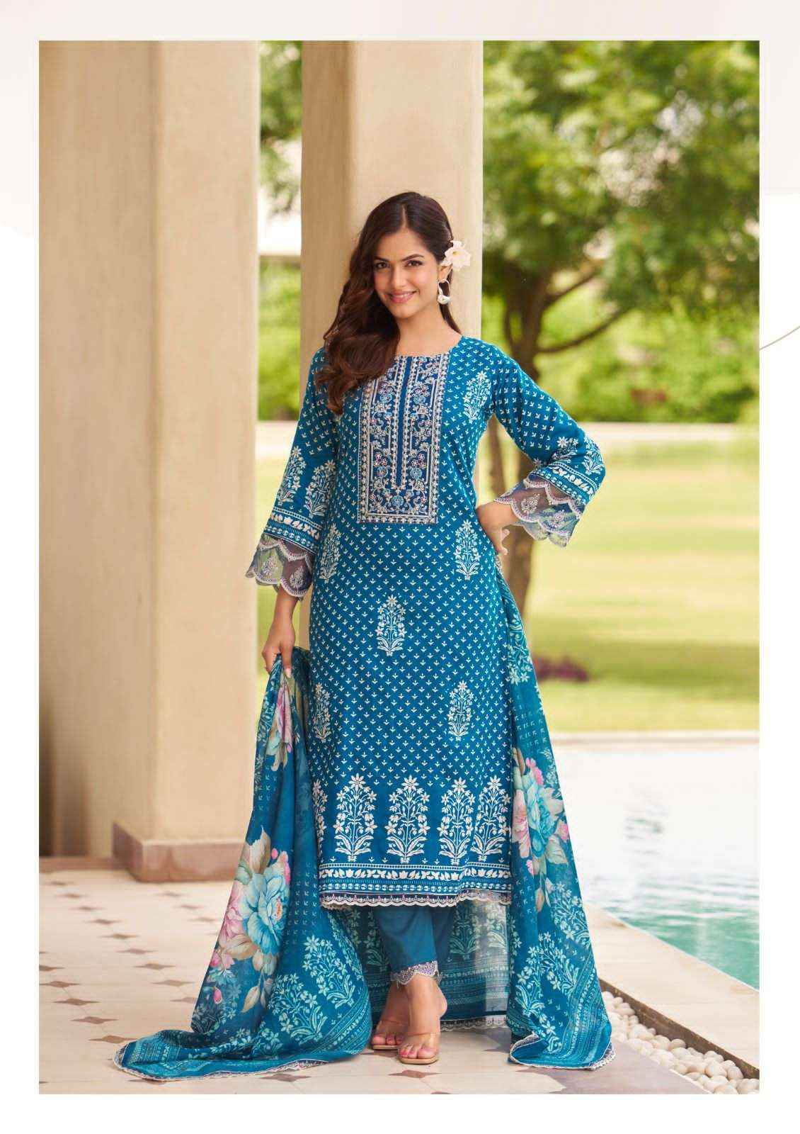 Salwar Suit Wholesale Churidar Material Online SaiDresses: Buy Printed  Cotton Dress Materials At Wholesale Price