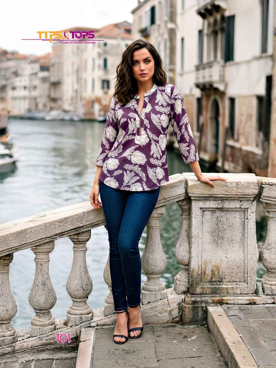 Tips & Tops Baby Vol-8 Short Rayon Kurti Collection (9 pcs Catalogue)