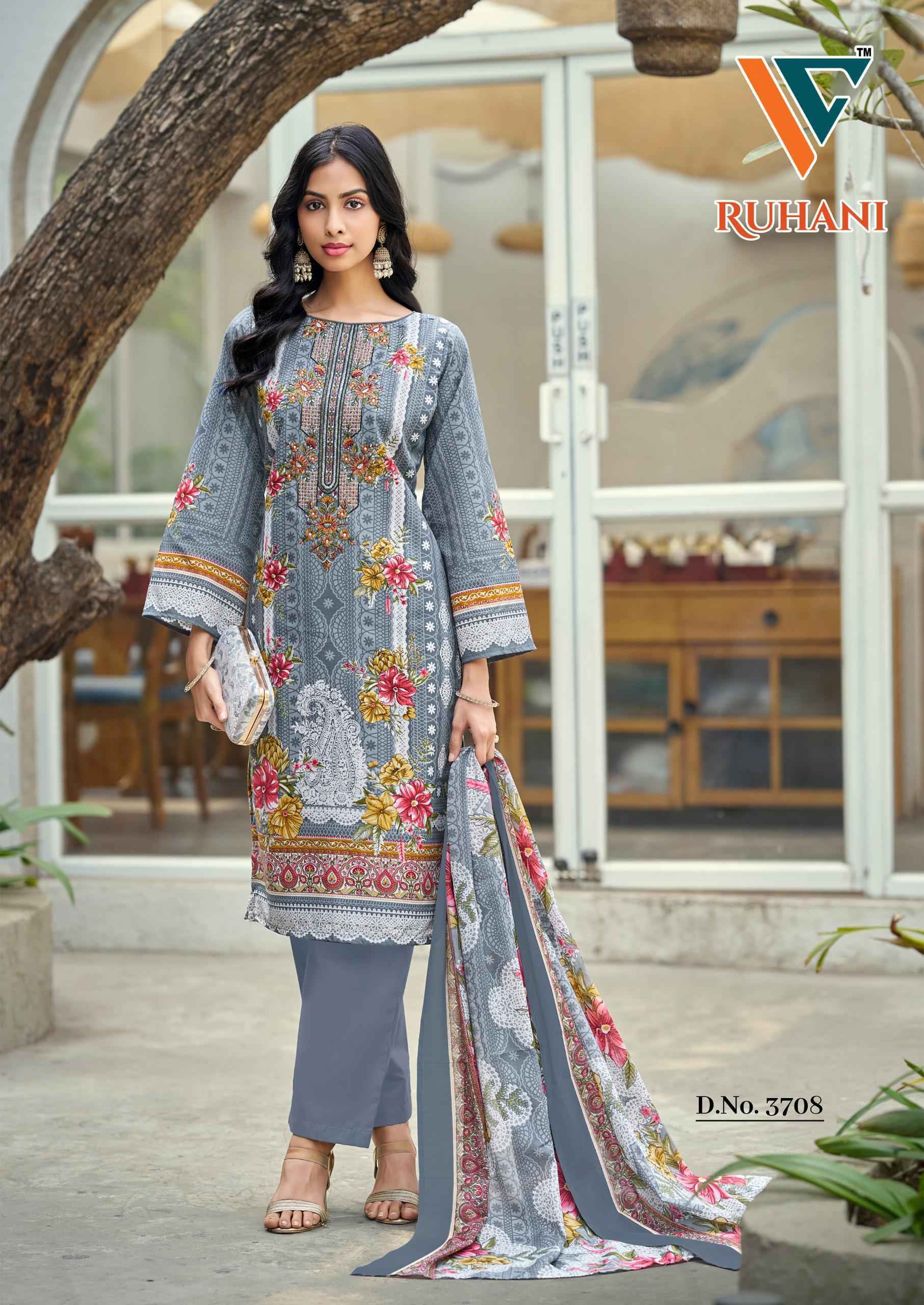 Vandana Creation Ruhani Vol 37 Cotton Dress Material Collection ( 8 Pcs Catalog )
