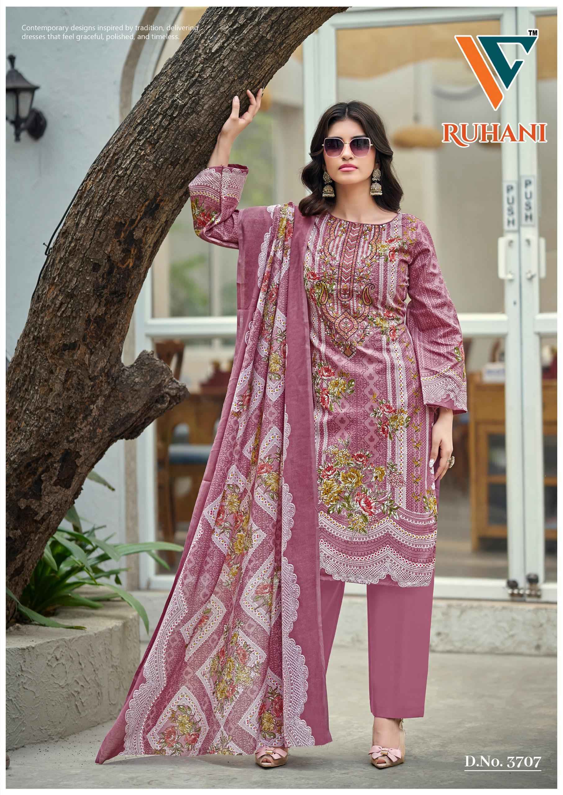 Vandana Creation Ruhani Vol 37 Cotton Dress Material Collection ( 8 Pcs Catalog )