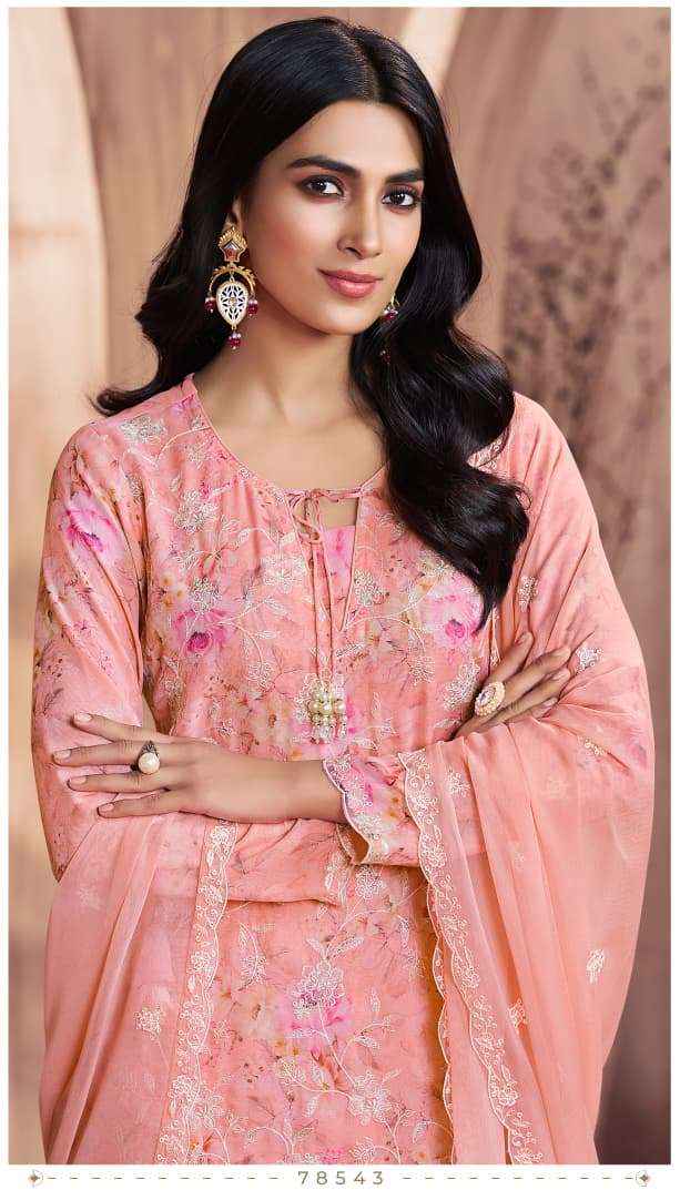 Vinay Fashion Kuleesh Summedha Georgette Suit Latest Catalogue Wholesale Price ( 5 Pcs Catalogue )