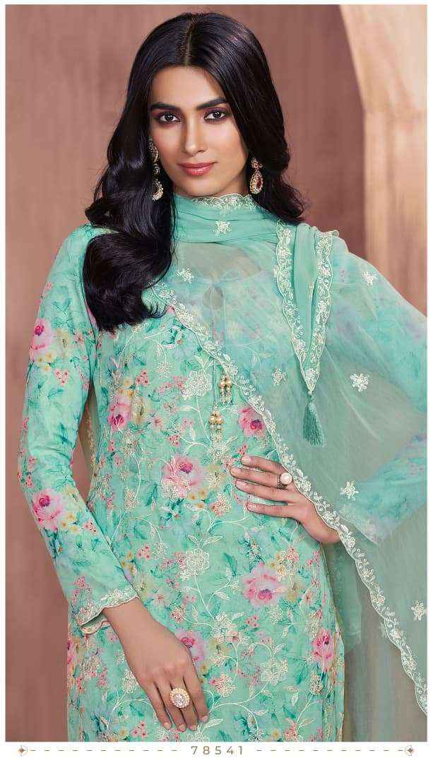 Vinay Fashion Kuleesh Summedha Georgette Suit Latest Catalogue Wholesale Price ( 5 Pcs Catalogue )