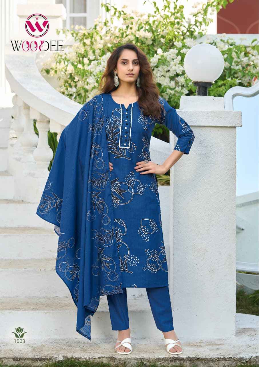 Woodee Tanya Viscose Kurti Combo Collection ( 6 Pcs Catalog )