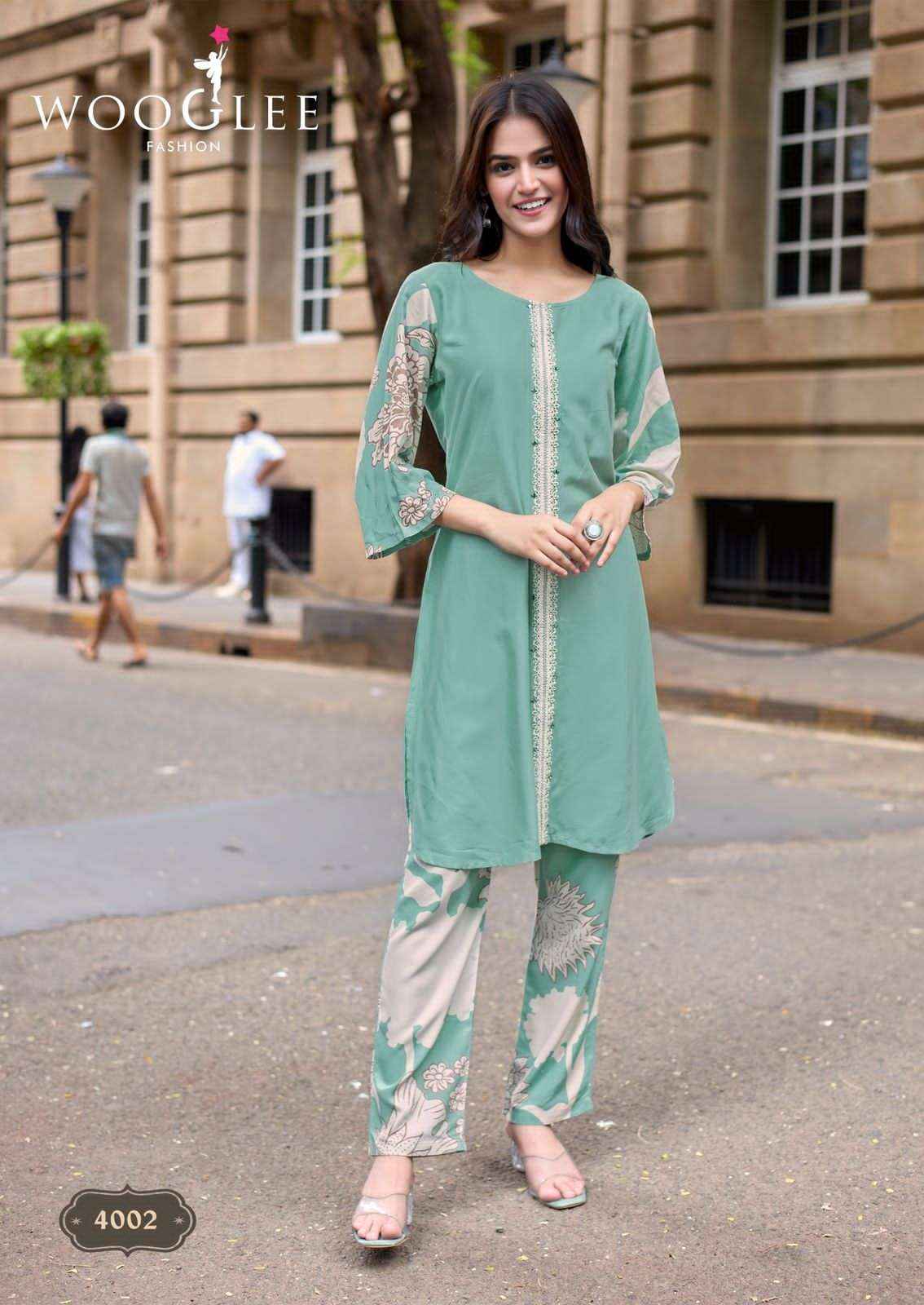 Wooglee Fashion Yanaa Premium Wear Cord Set Wholesale Price ( 6 Pcs Catalogue )