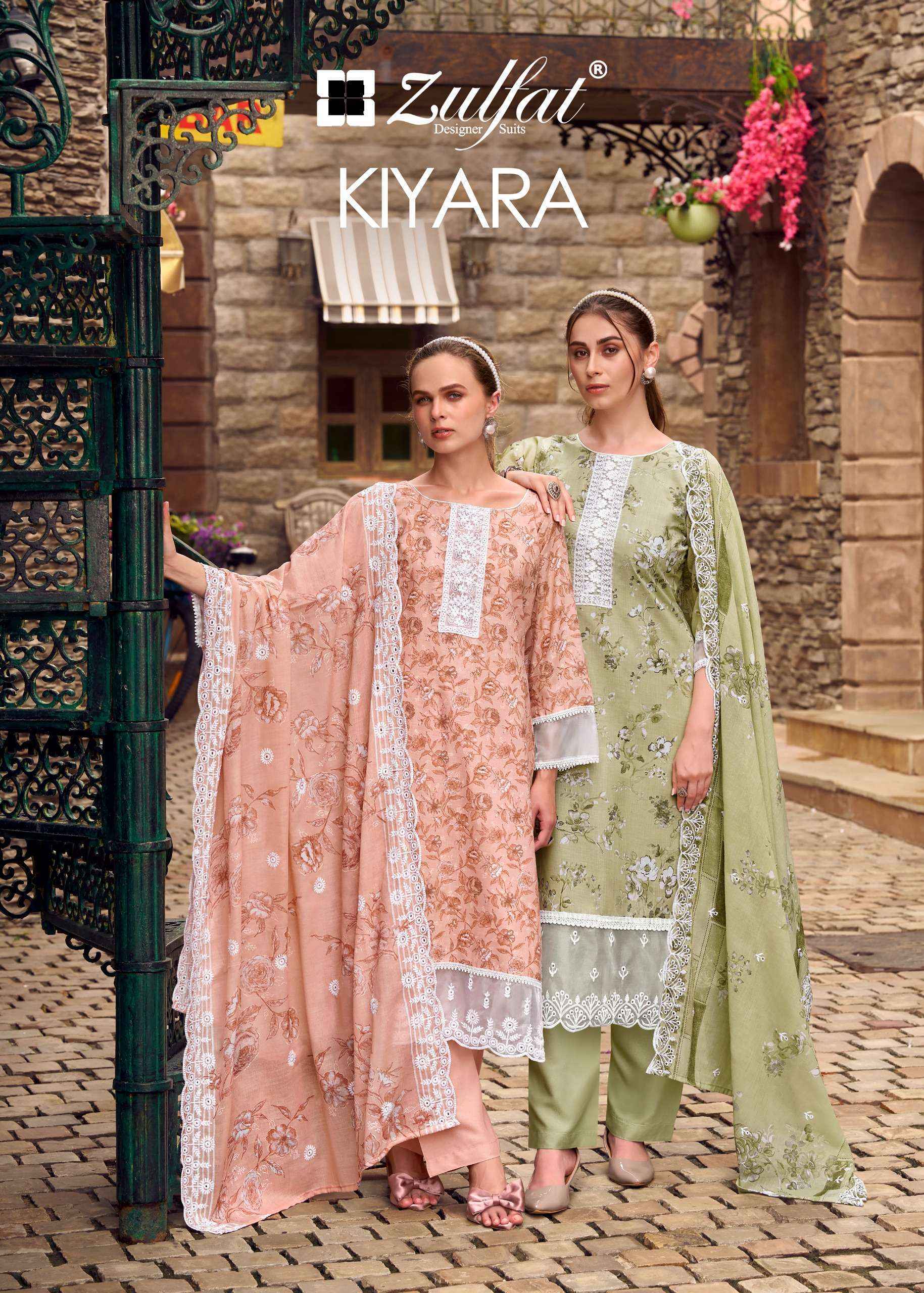 Zulfat Kiyara Cotton Dress Material Wholesale Collection ( 6 Pcs Catalog )