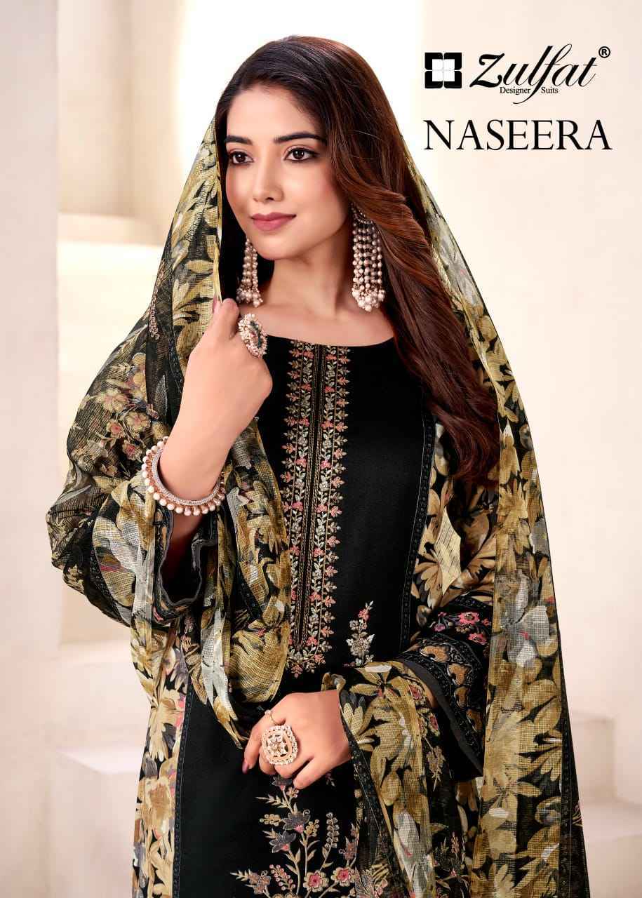 Zulfat Naseera Jam Cotton Dress Material Wholesale Collection ( 4 Pcs Catalog )