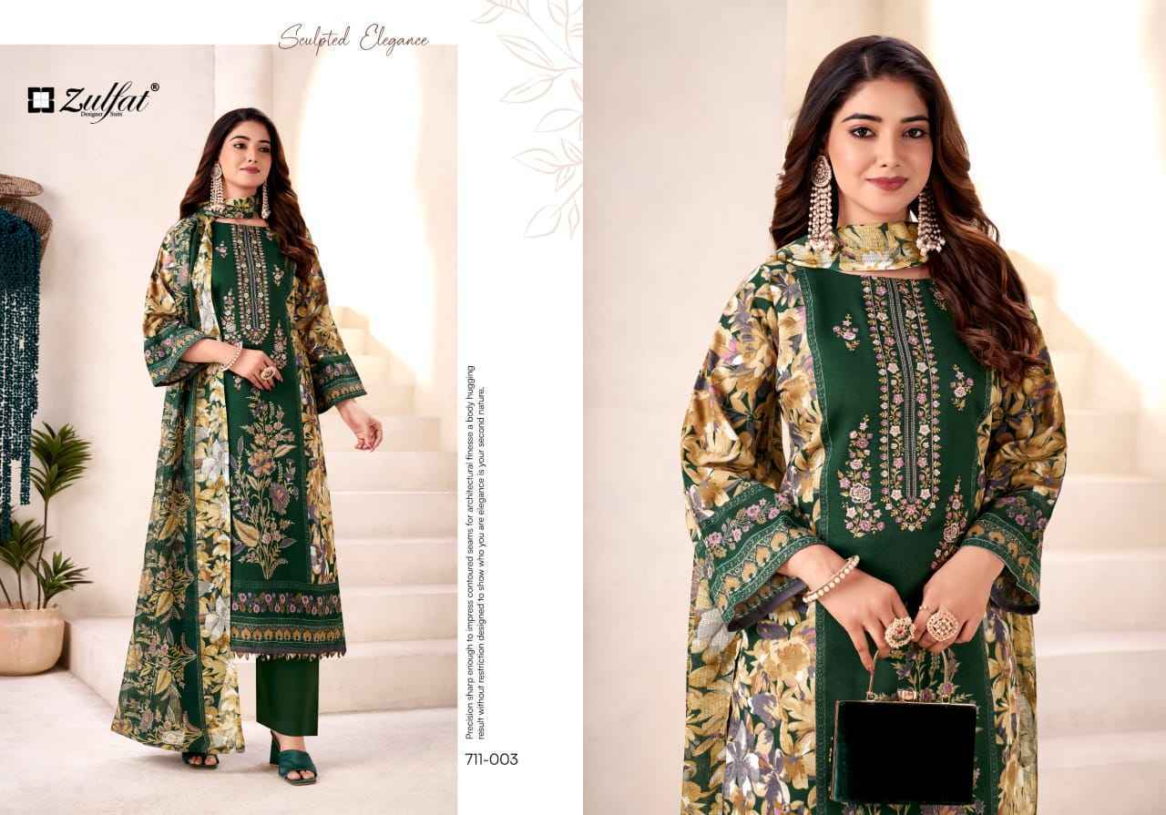 Zulfat Naseera Jam Cotton Dress Material Wholesale Collection ( 4 Pcs Catalog )