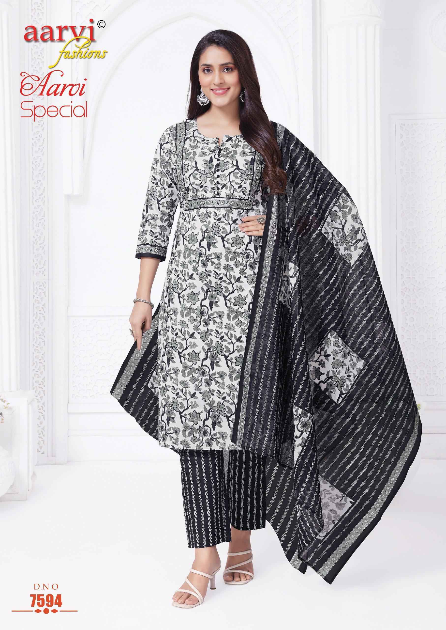 Aarvi Fashion Aarvi Special Vol 20 Cambric Cotton Radymade  Suits Wholesale Price ( 12 pcs Catalogue )