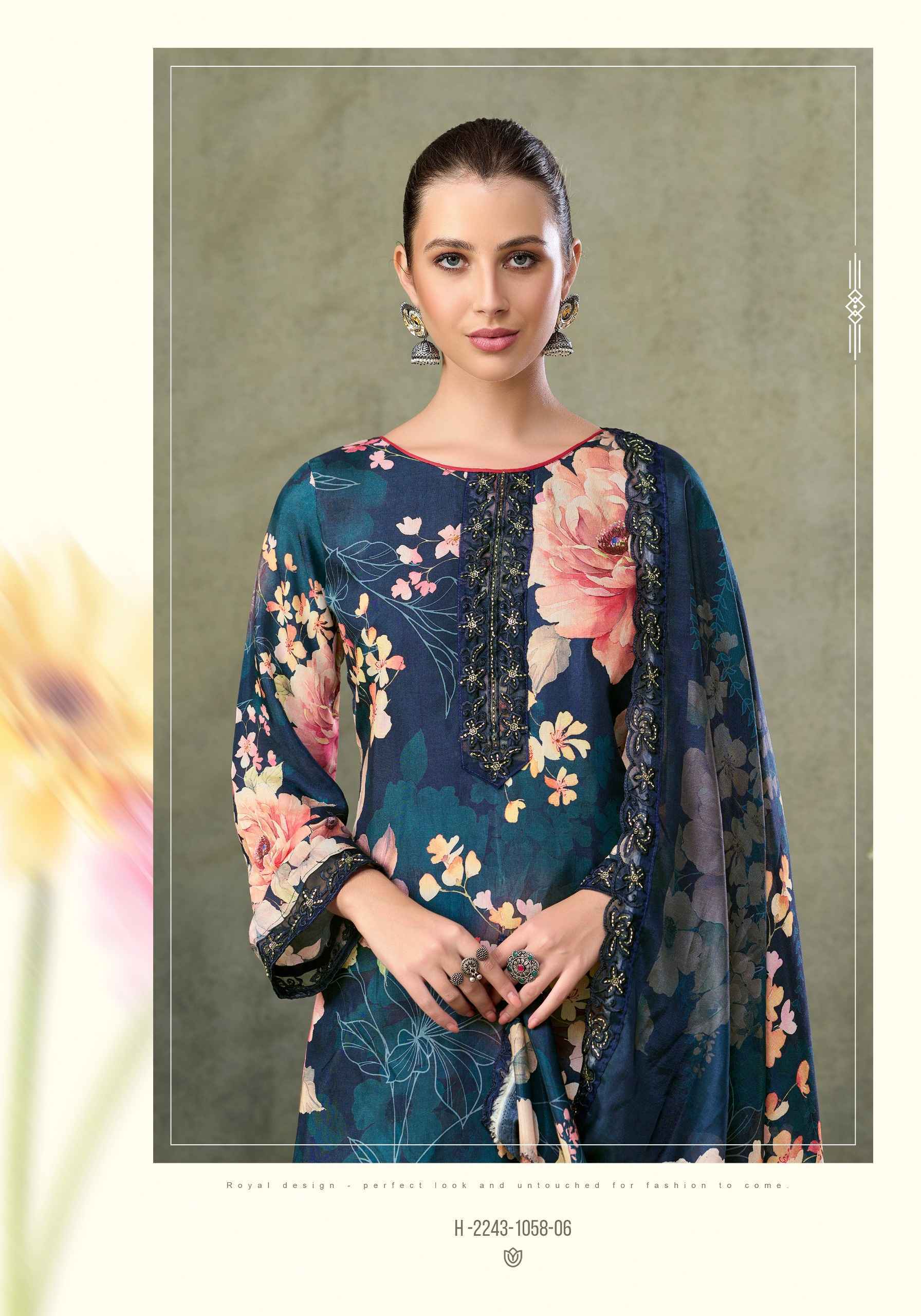 Alok Fariha Edition 6 Muslin Dress Material Wholesale Collection ( 8 Pcs Catalog )
