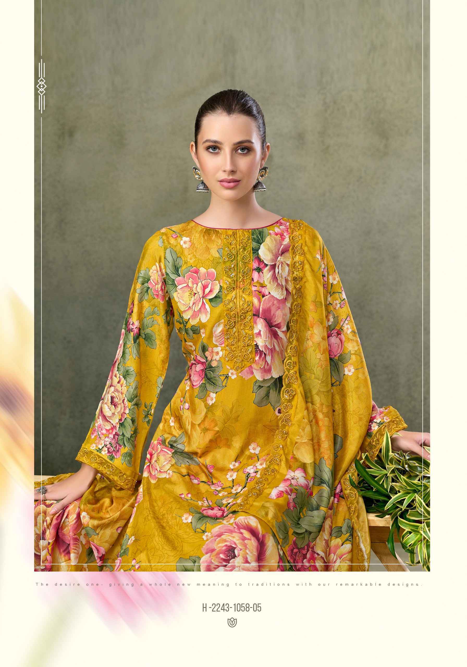Alok Fariha Edition 6 Muslin Dress Material Wholesale Collection ( 8 Pcs Catalog )