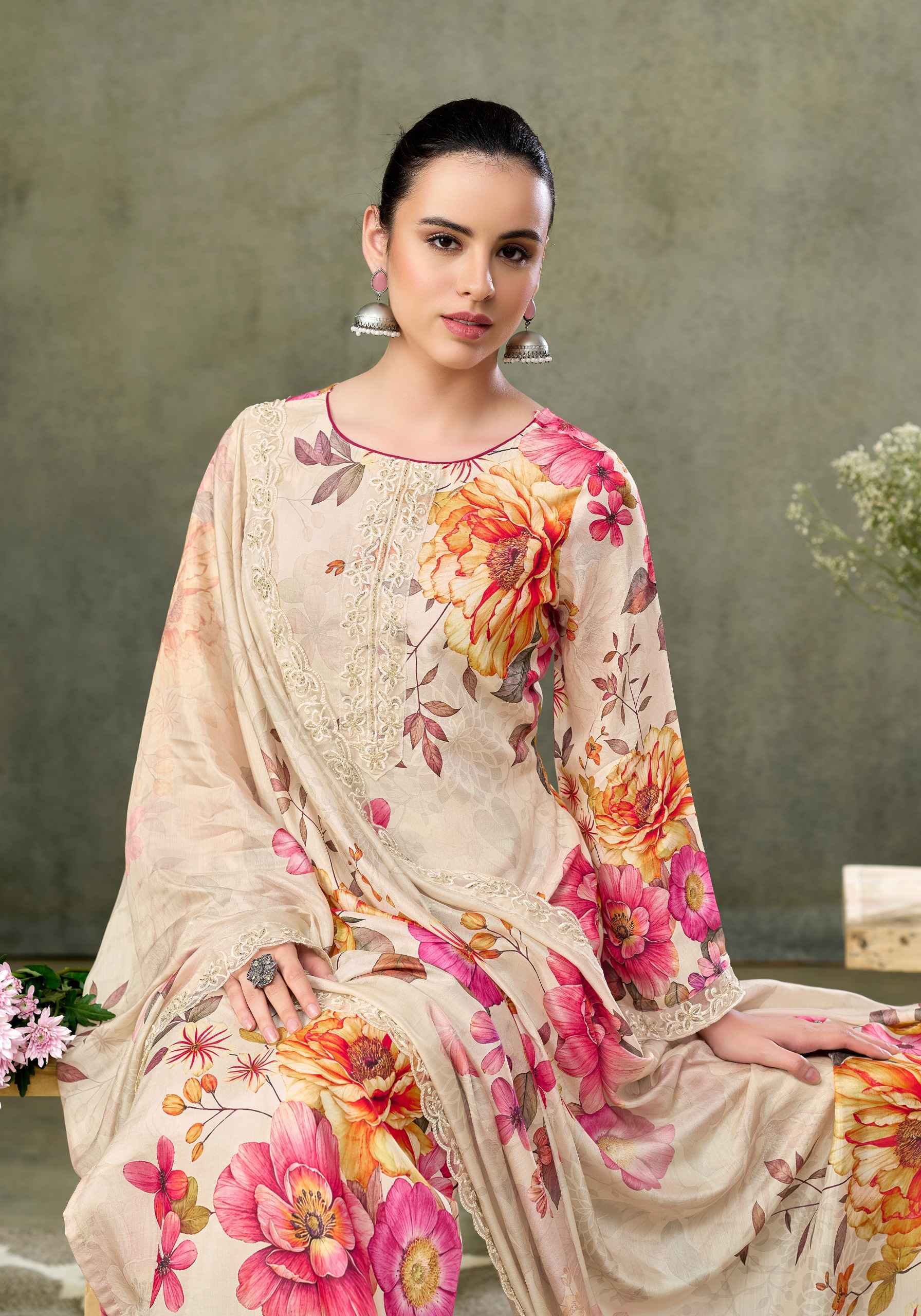 Alok Fariha Edition 6 Muslin Dress Material Wholesale Collection ( 8 Pcs Catalog )