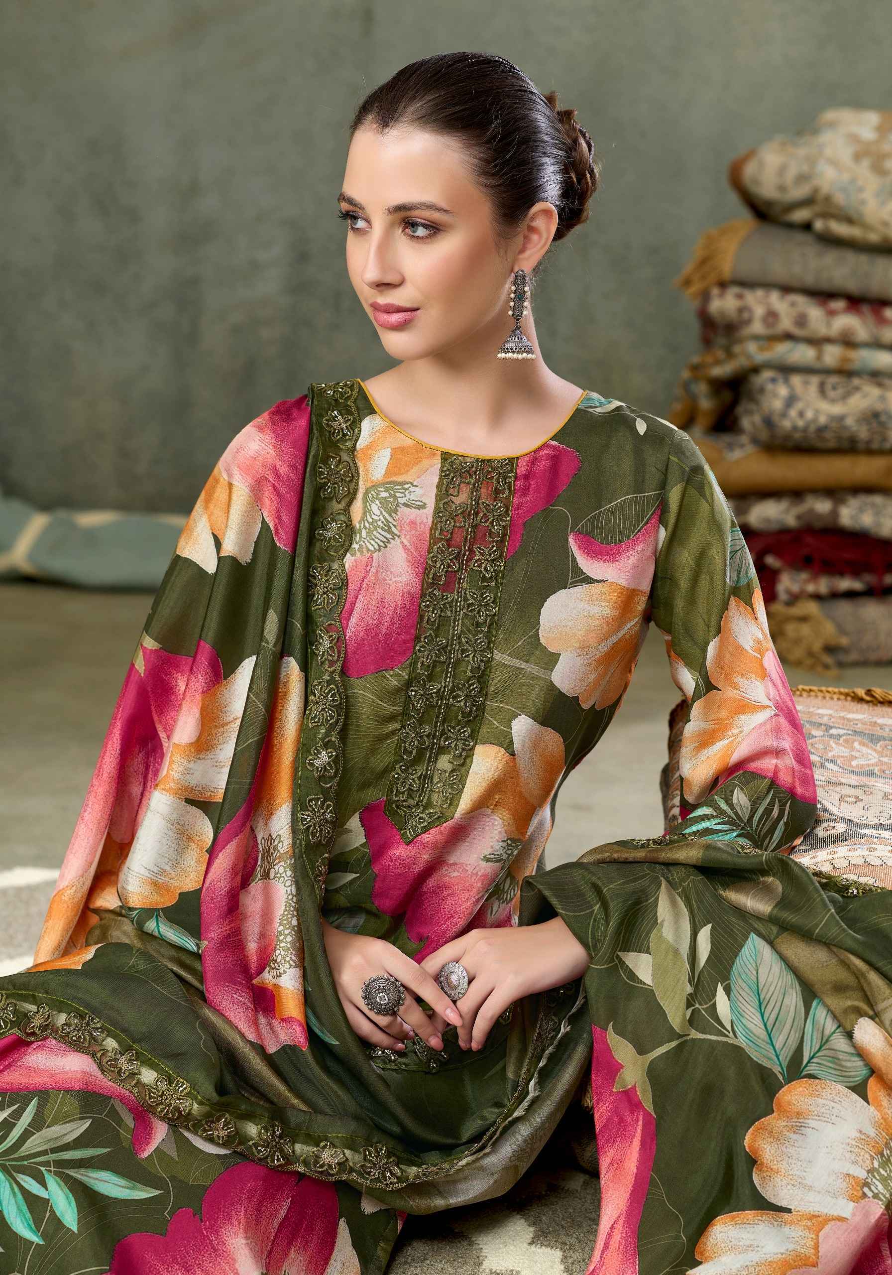 Alok Fariha Edition 6 Muslin Dress Material Wholesale Collection ( 8 Pcs Catalog )