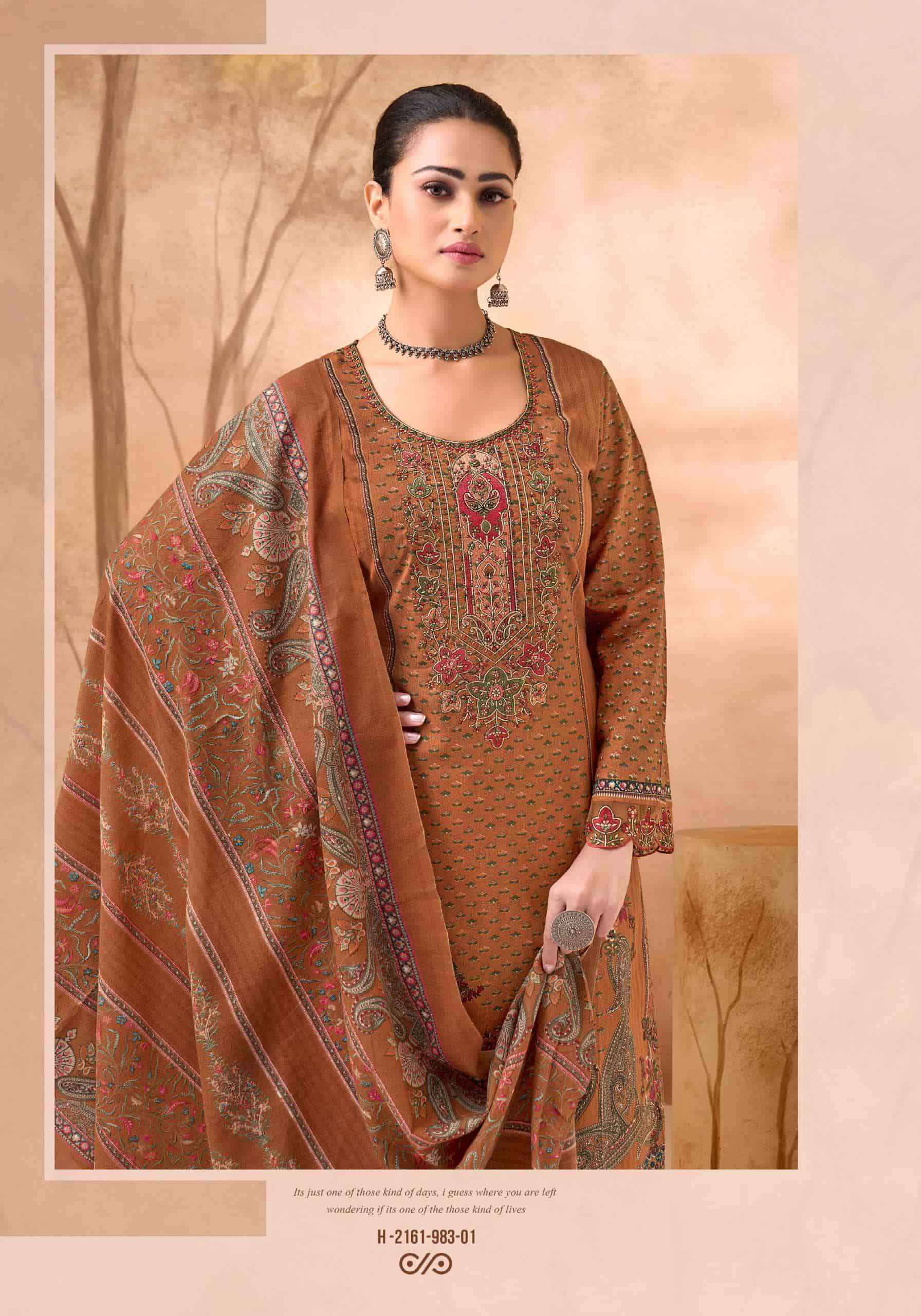 Alok Suit Kalhana Pure Cotton Fancy Dress Collection ( 6 Pcs Catalog )