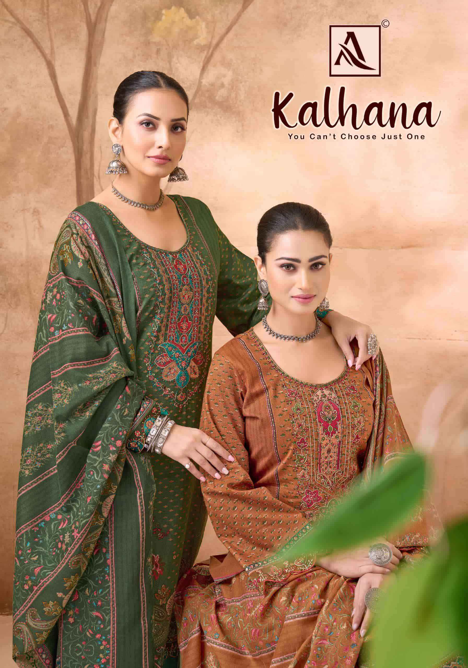 Alok Suit Kalhana Pure Cotton Fancy Dress Collection ( 6 Pcs Catalog )