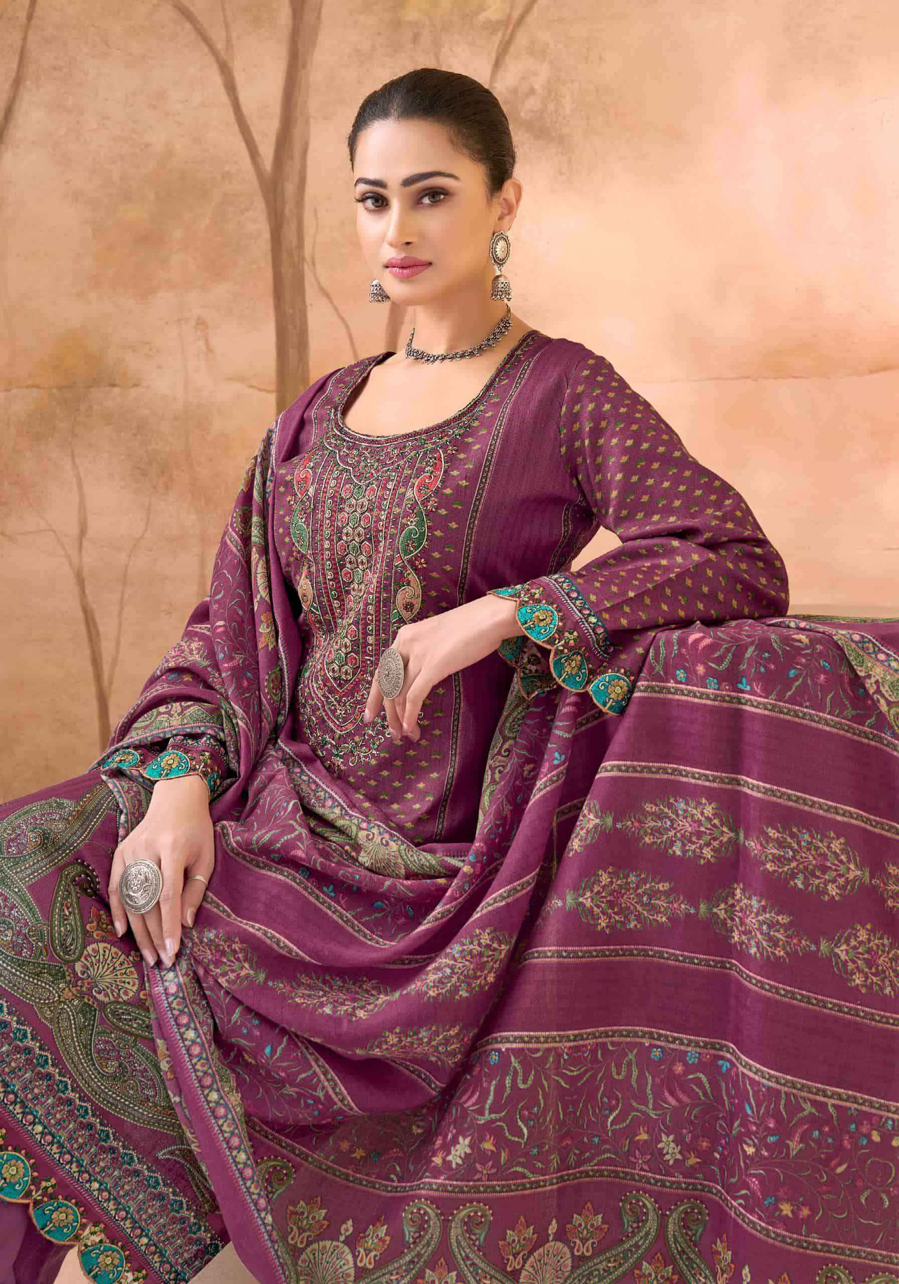 Alok Suit Kalhana Pure Cotton Fancy Dress Collection ( 6 Pcs Catalog )