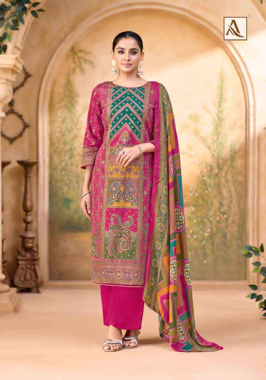 Alok Suit Roop Rekha Fancy Ladies Salwar Suit Collection ( 6 Pcs Catalog )