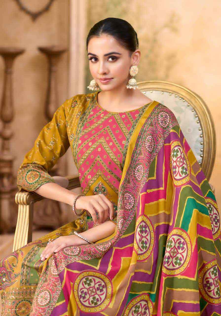 Alok Suit Roop Rekha Fancy Ladies Salwar Suit Collection ( 6 Pcs Catalog )